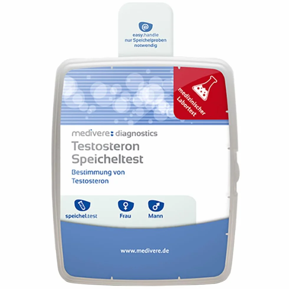Medivere Speicheltest Testosteron , 1 Stück (1Er Pack)