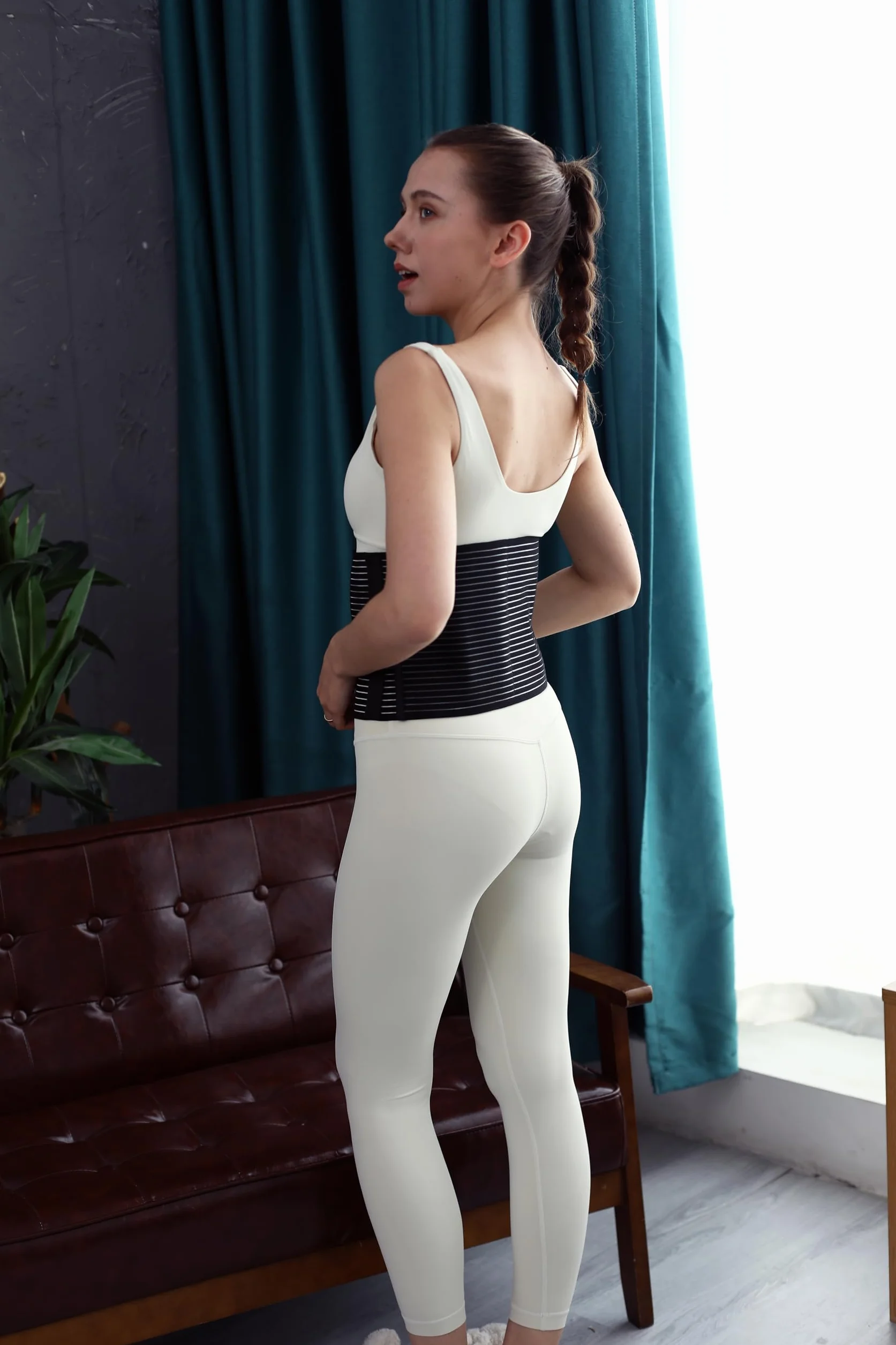 NabelbruchBandage. Nabelhernie Gürtel Herren/Damen - Bauchgurtel für Hernie: Nabel, Epigastric, ventral. Leistenbruch Gürtel. (XXL)