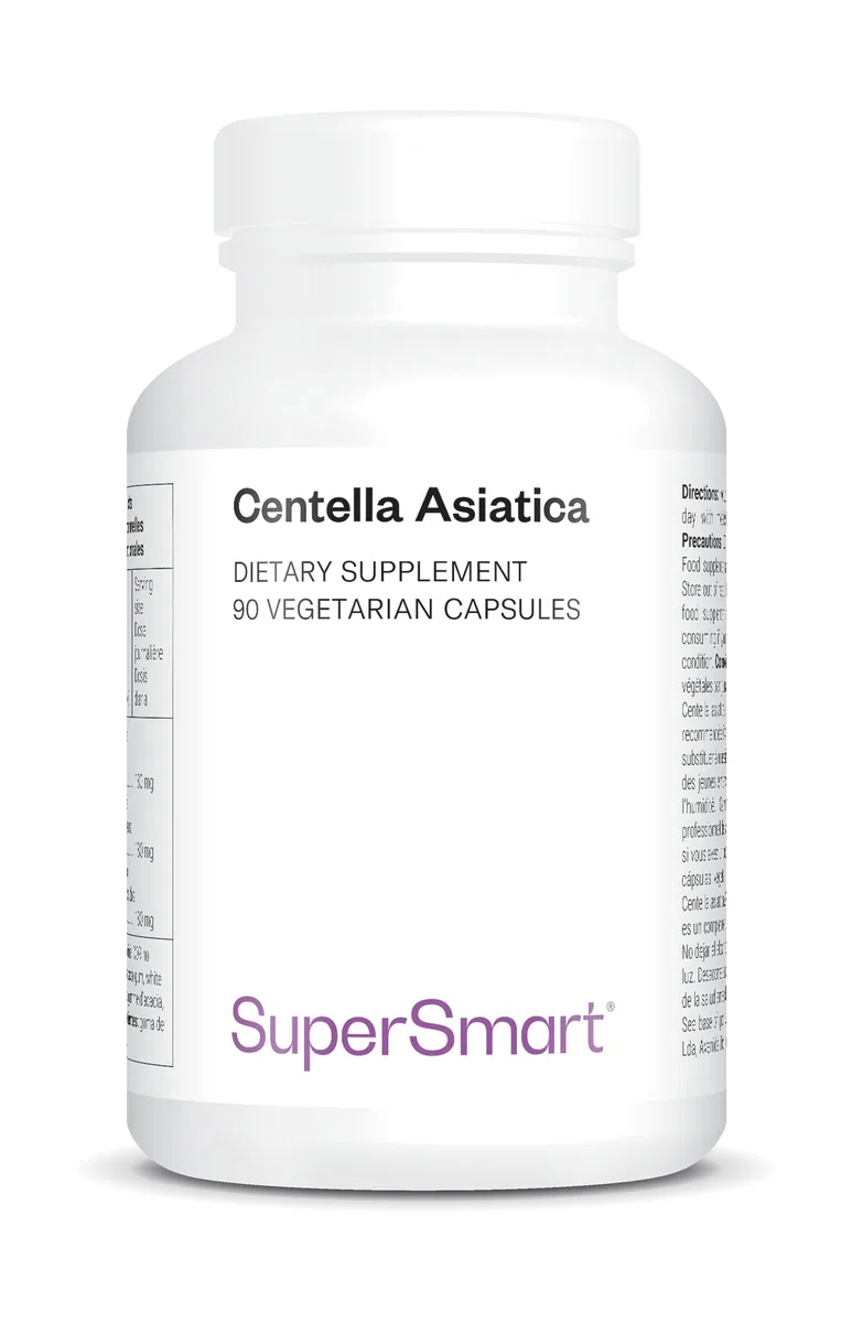 Centella Asiatica - Tigergras - Unterstützt das geistige Wohlbefinden und baut Stress ab - Trägt zu einem gut funktionierenden Immunsystem bei - Vegan - Glutenfrei - Supersmart