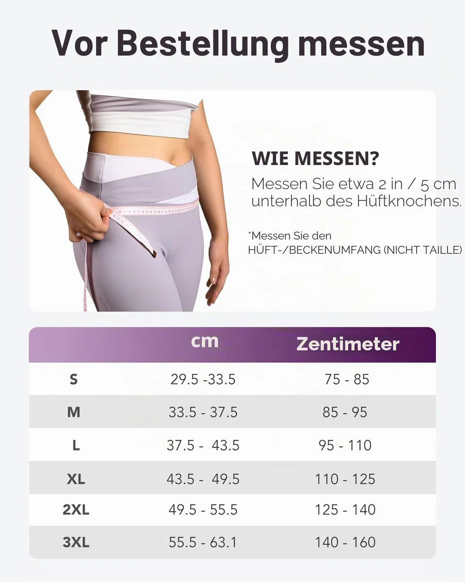 Fitomo Ischias Bandage, SI-Gürtel mit zusätzlichen Stützstäben, Iliosakralgürtel für SI-Gelenke, Schmerzlinderung, Ischias, Becken, Bein, Hüfte, Schmerzen im unteren Rücken, Hüft-Kompressionswickel