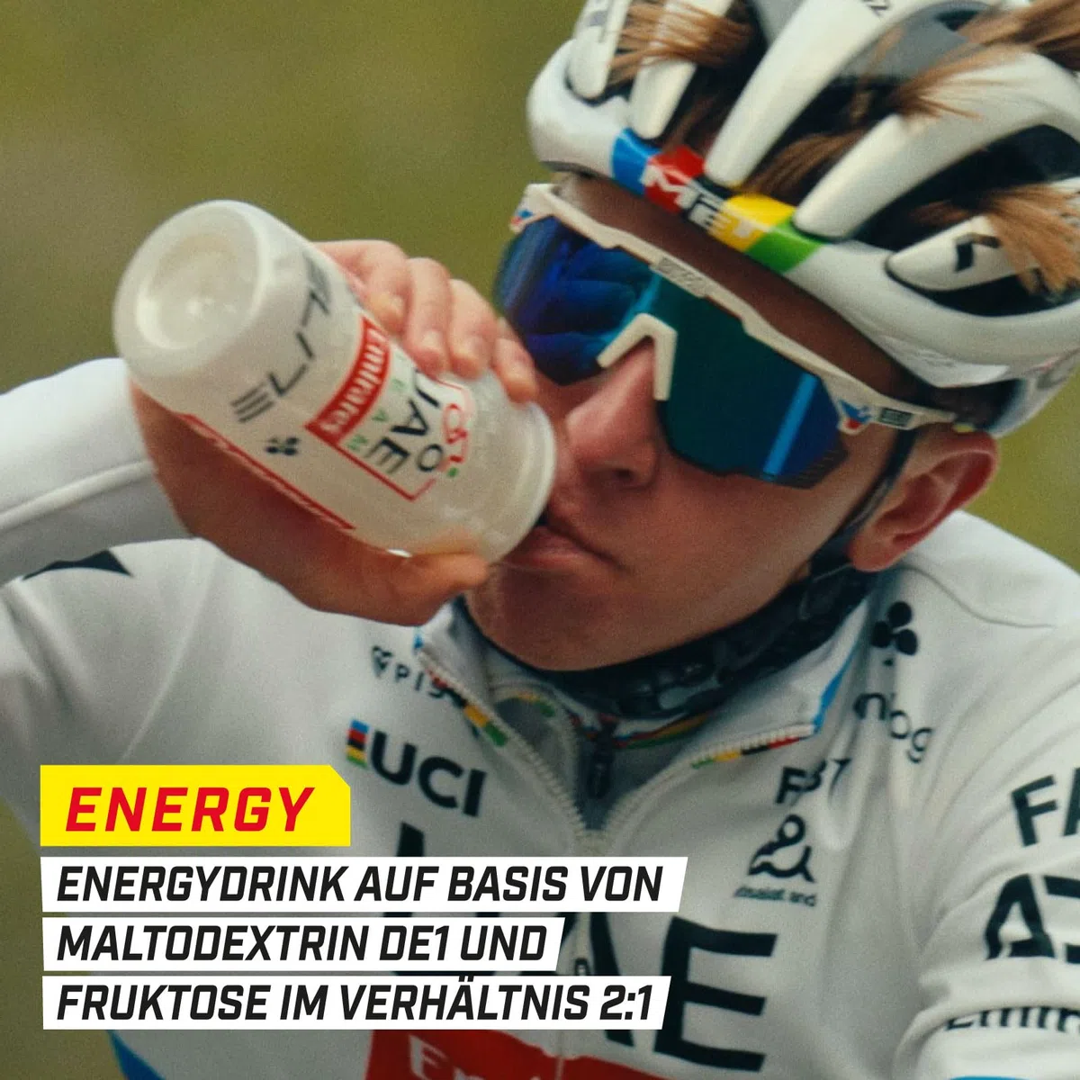 ENERVIT SPORT Isocarb 2:1 | Isotonisches Getränkepulver Elektrolyt Pulver mit 2:1 Ratio Kohlenhydratmischung Fruktose & Maltodextrin | Iso Drink zur regelmäßigen Einnahme beim Sport