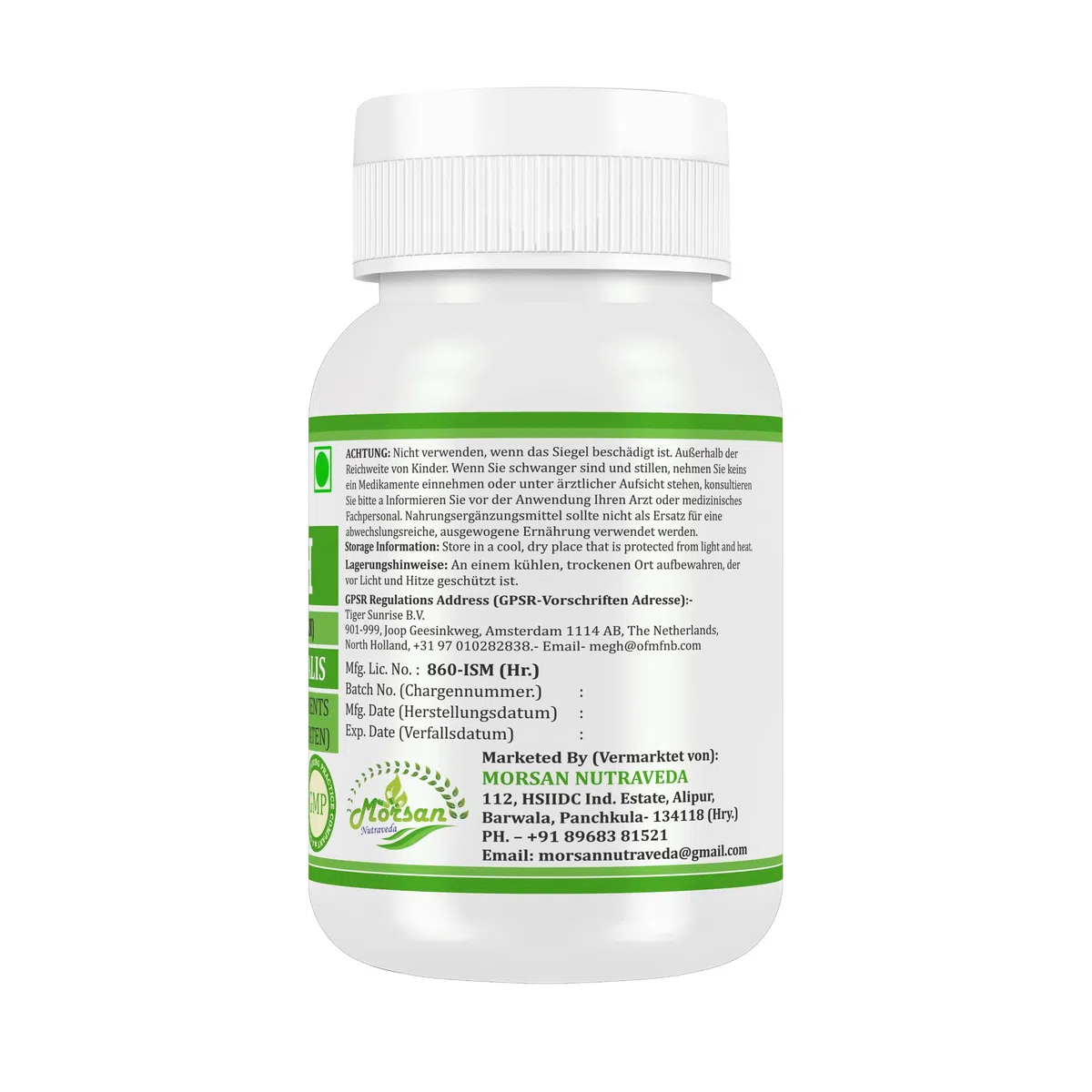 Manjishtha (Rubia Cordifolia, Manjith) Extrakt mit 10:1 Stärke, 500 mg x 60 vegane Kapseln | Ayurvedisches Kräuterergänzungsmittel für Männer und Frauen (2 Flaschen mit 60 Kapseln)