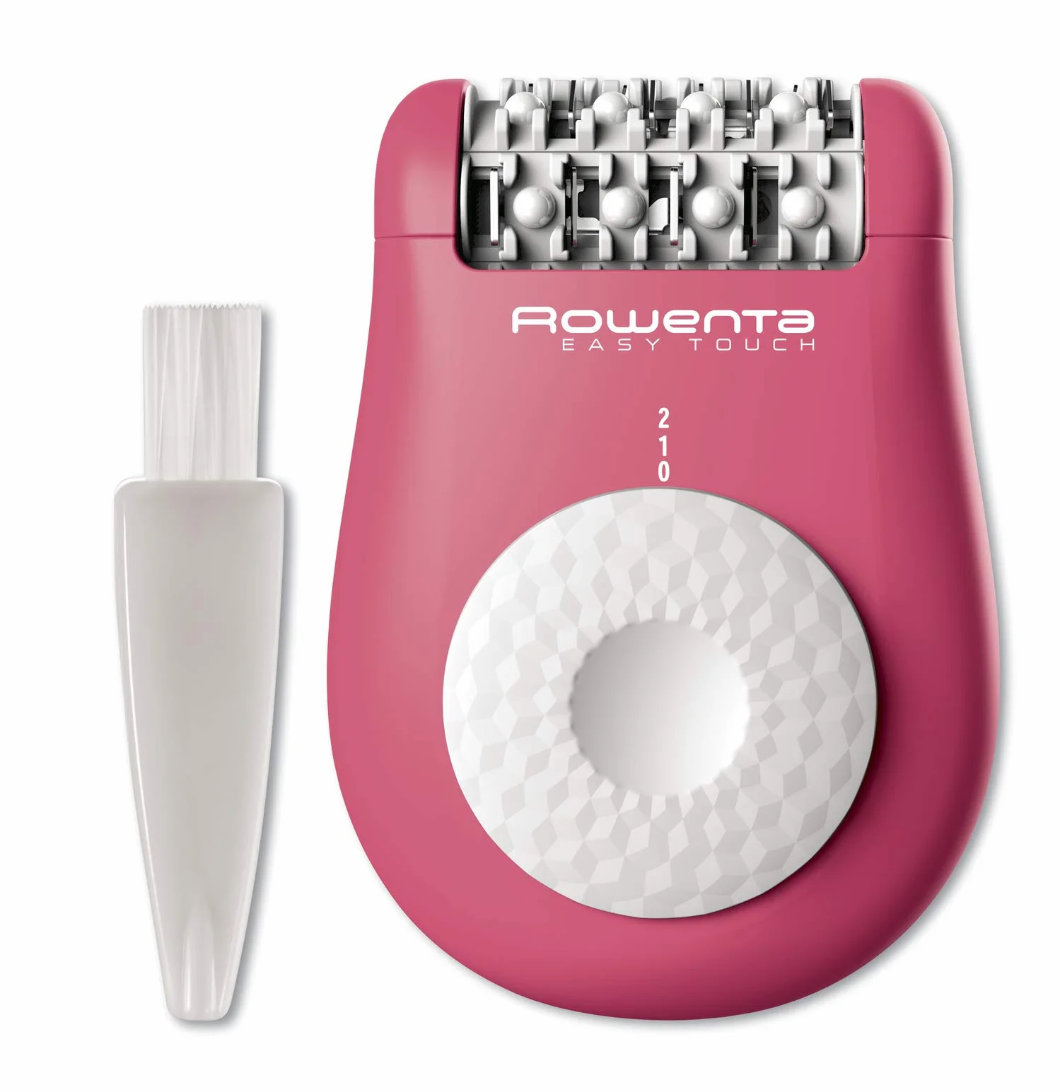 Rowenta Easy Touch EP1110F0 - Elektrischer Epilierer, Pastellrosa/Weiß