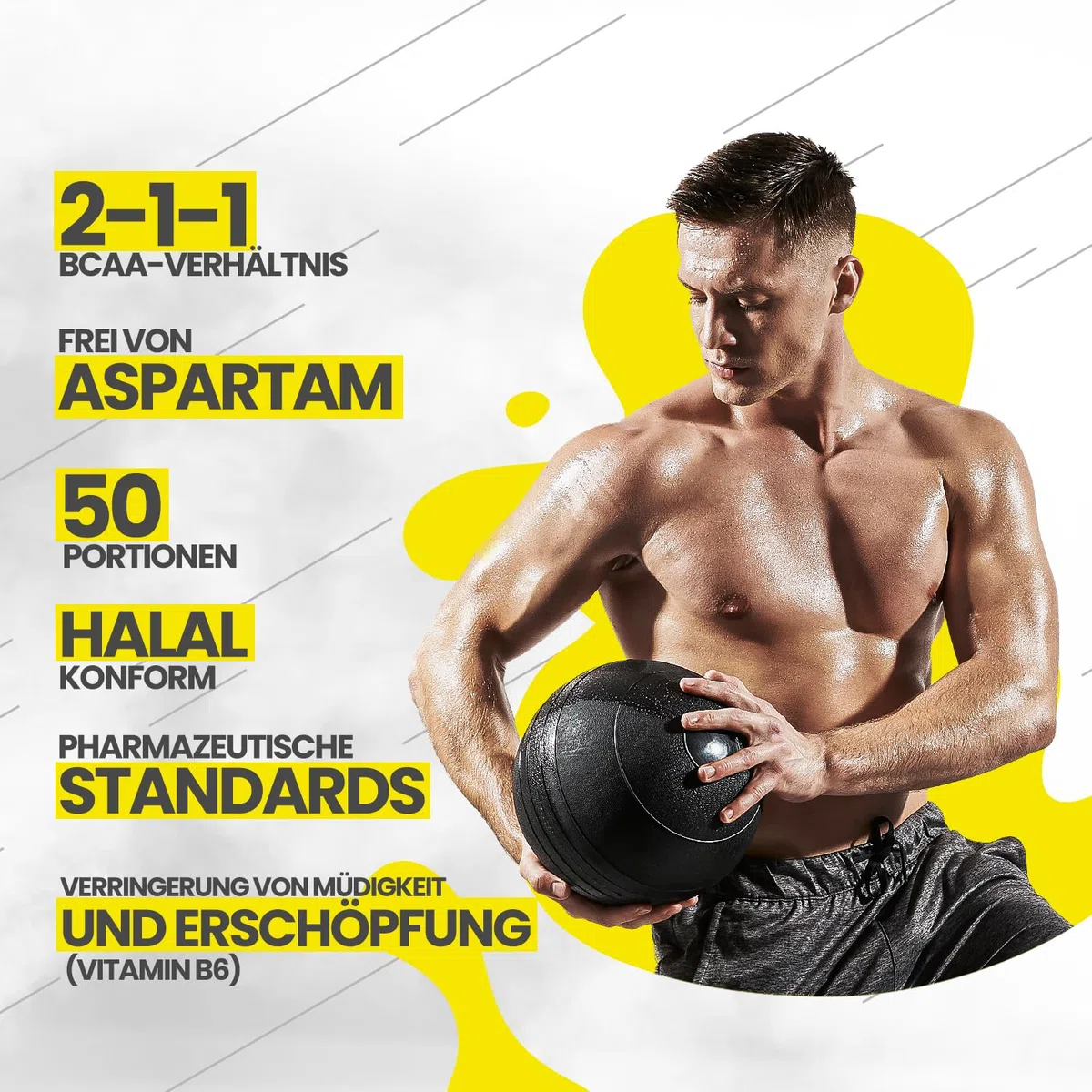Olimp BCAA Xplode Powder (500 g) - Erdbeere