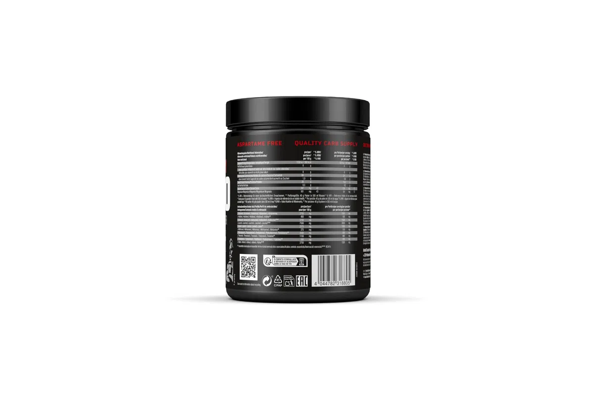 Weider - Premium Amino - Intra-Workout Drink mit EAAs, Kohlenhydraten und Elektrolyten - Aminosäuren Komplex mit L-Glutamin - Für mehr Energie beim Training - 800g - Tropical