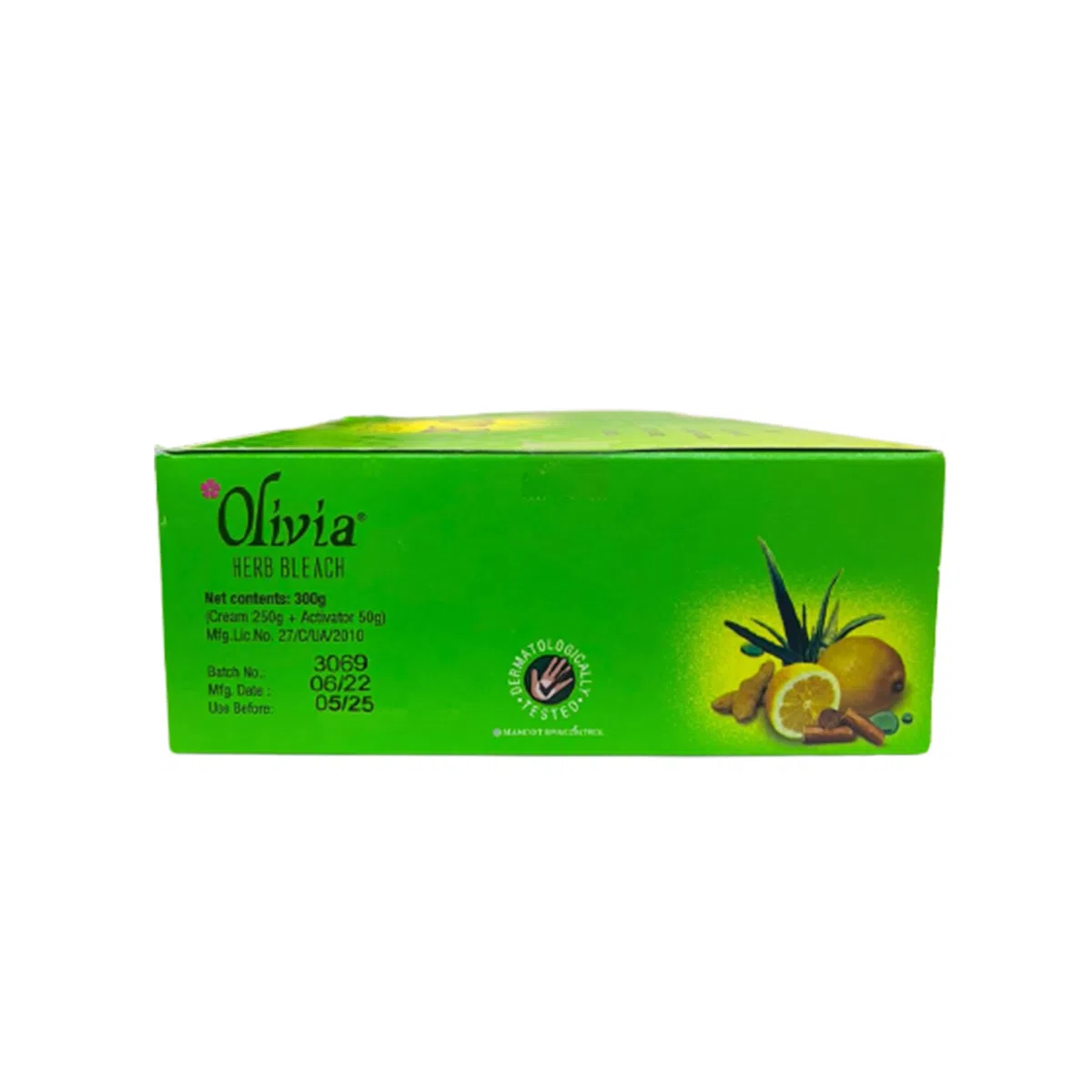 Olivia Kräuterbleichmittel für Gesicht, Arme und Körper, 270 g