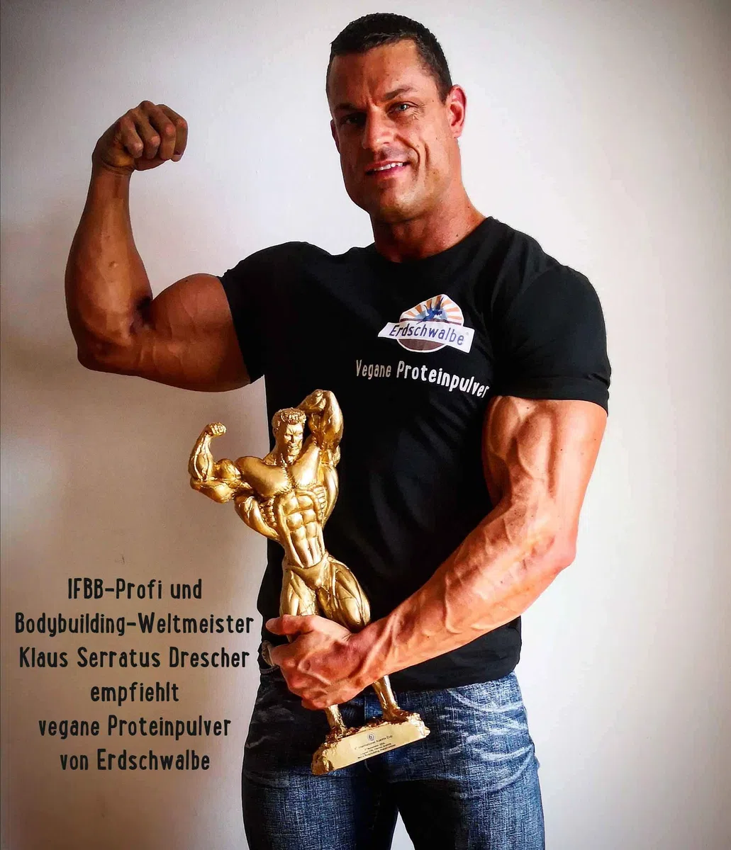 Erdschwalbe Bio Sojaprotein - GMO-frei - Veganes Eiweißpulver - 1 Kg