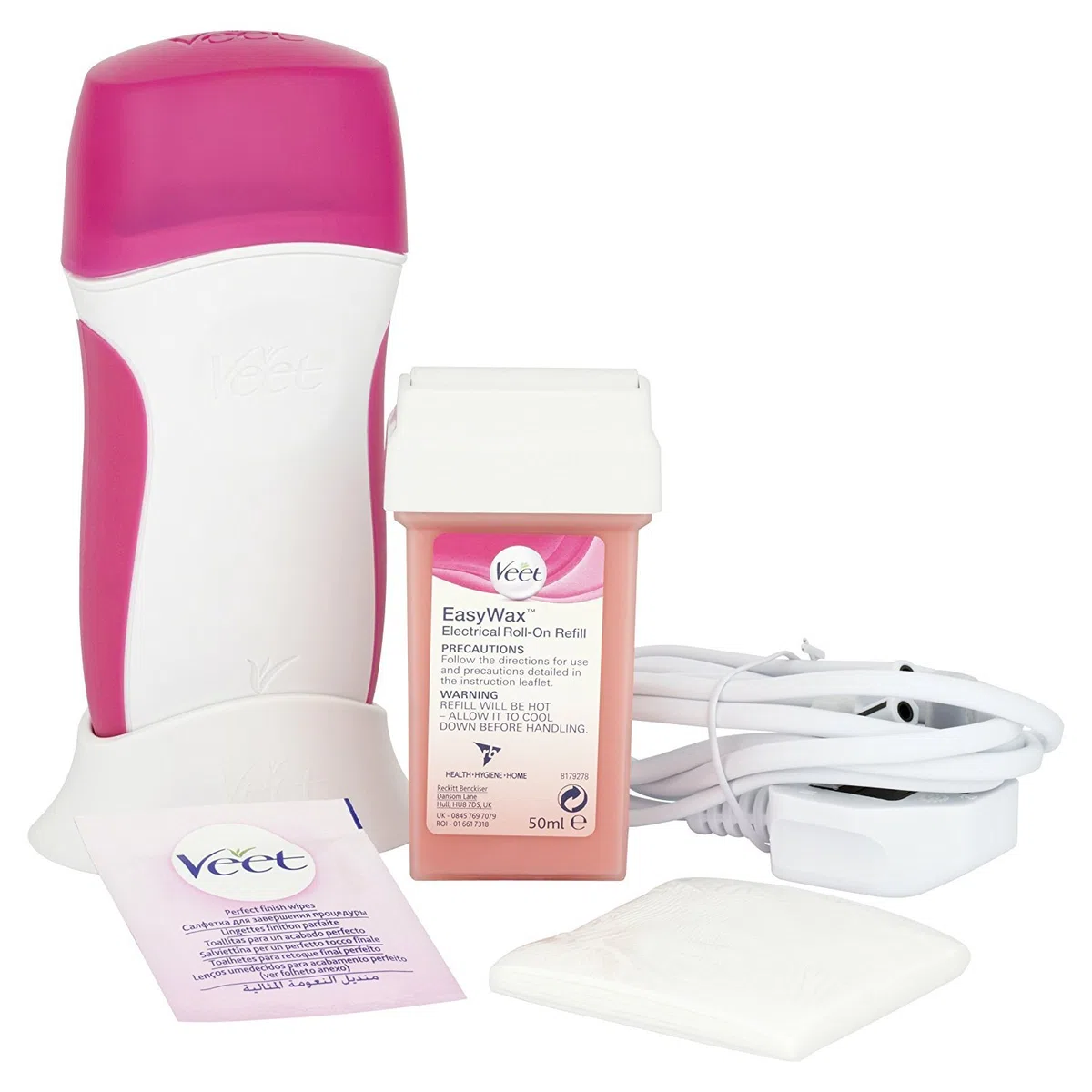 Veet Easy Wax Elektrisches Roll-On Kit