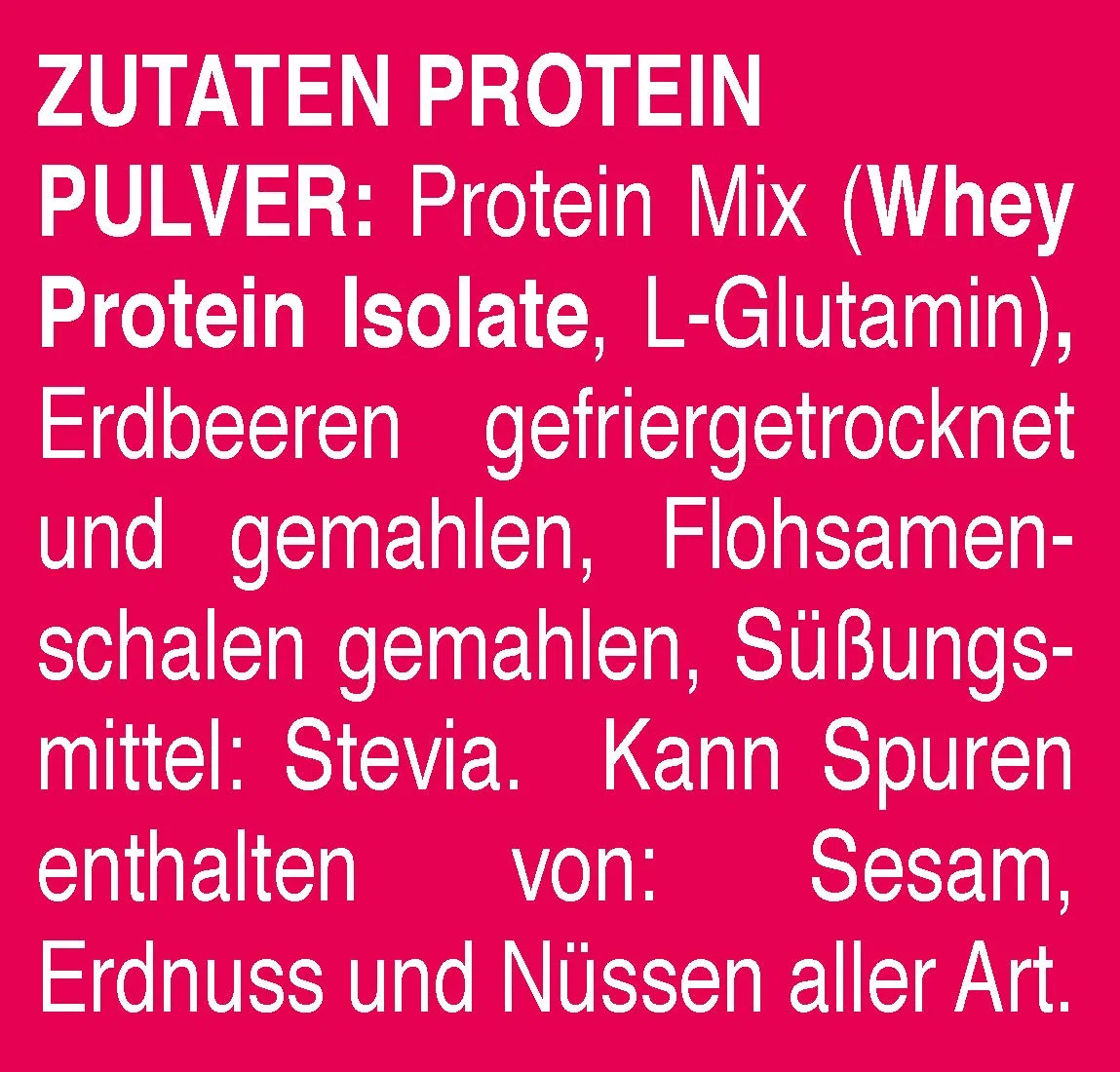 Seitenbacher Casein Protein Shake Pulver 75.0 | Erdbeere I 75% Eiweiß I ohne Soja I reines Casein Protein I ( 1 x 750 g )