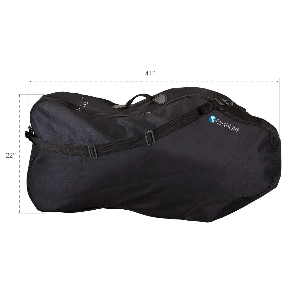 EARTHLITE Vortex Tragbarer Massagestuhl Klappbar Kompakt Stabil Leicht 6,8kg inkl. Transporttasche Brustbeinkissen