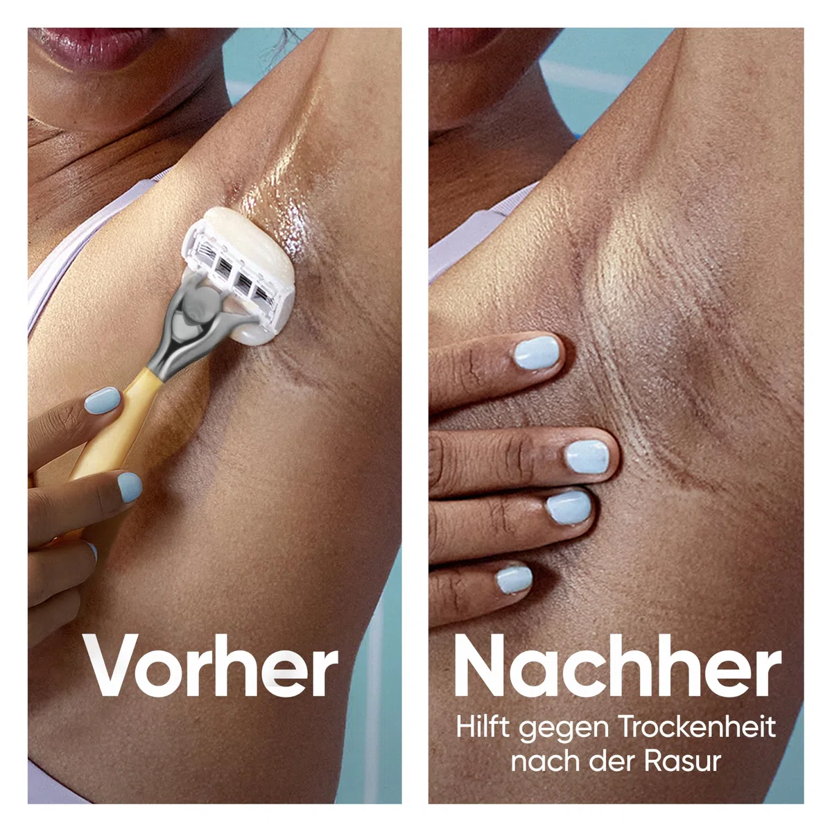 Gillette Venus ComfortGlow Rasierklingen Damen — 6 ORIGINAL Ersatzklingen mit einem Hauch von Aloe Vera für Damenrasierer, Für die Haut empfohlen, Nassrasierer für Damen