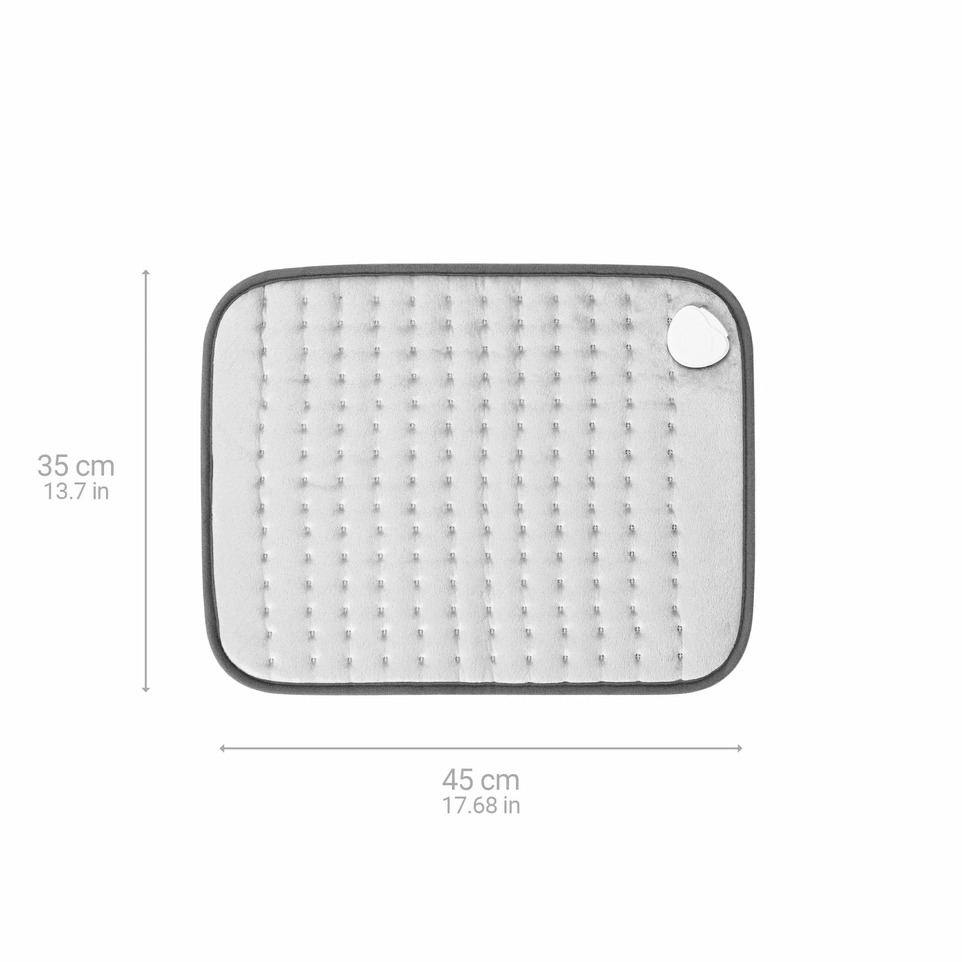 medisana HP 650 XL-Heizkissen, 45 x 35 cm, Wärmekissen für Rücken, Gesäß und Nacken, mit 4 Temperaturstufen und mit Überhitzungsschutz, Heizmatte elektrisch mit Abschaltautomatik, waschbar