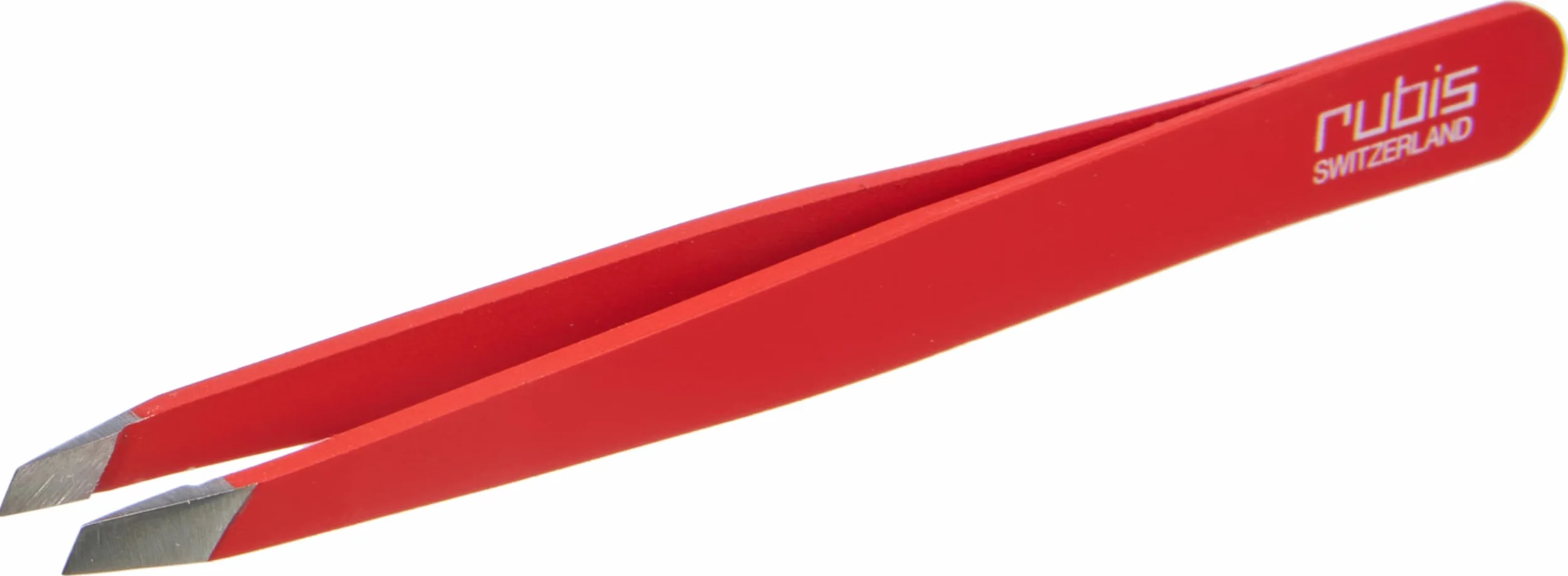 Victorinox Pinzette RUBIS, Augenbrauen-Zupfer, Professionell, Maniküre, Pediküre, Präzision, Edelstahl, rot
