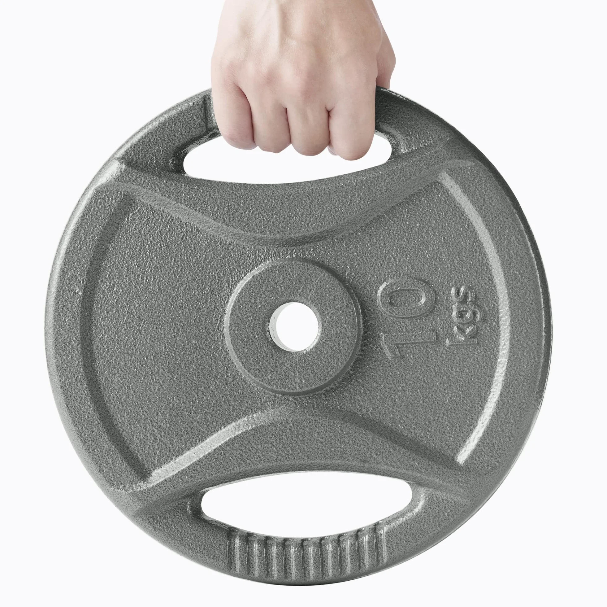 Amazon Basics 2.5cm Grip Gußeisen Weight Plates