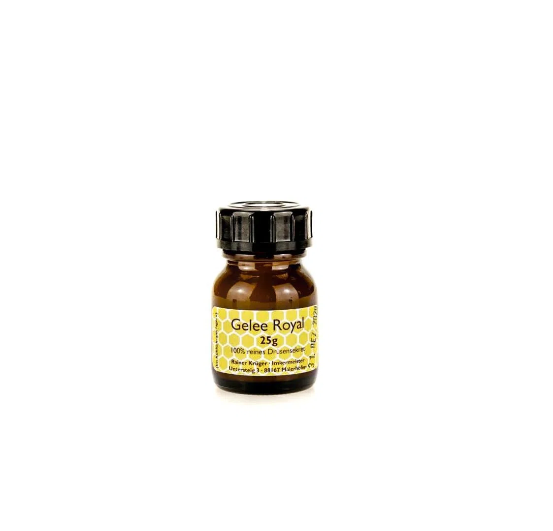 Allgäuer Wanderimkerei Gelee Royal 25g I traditionelle Herstellung I fein-aromatisch I naturbelassen & hochwertig I bienenprodukt
