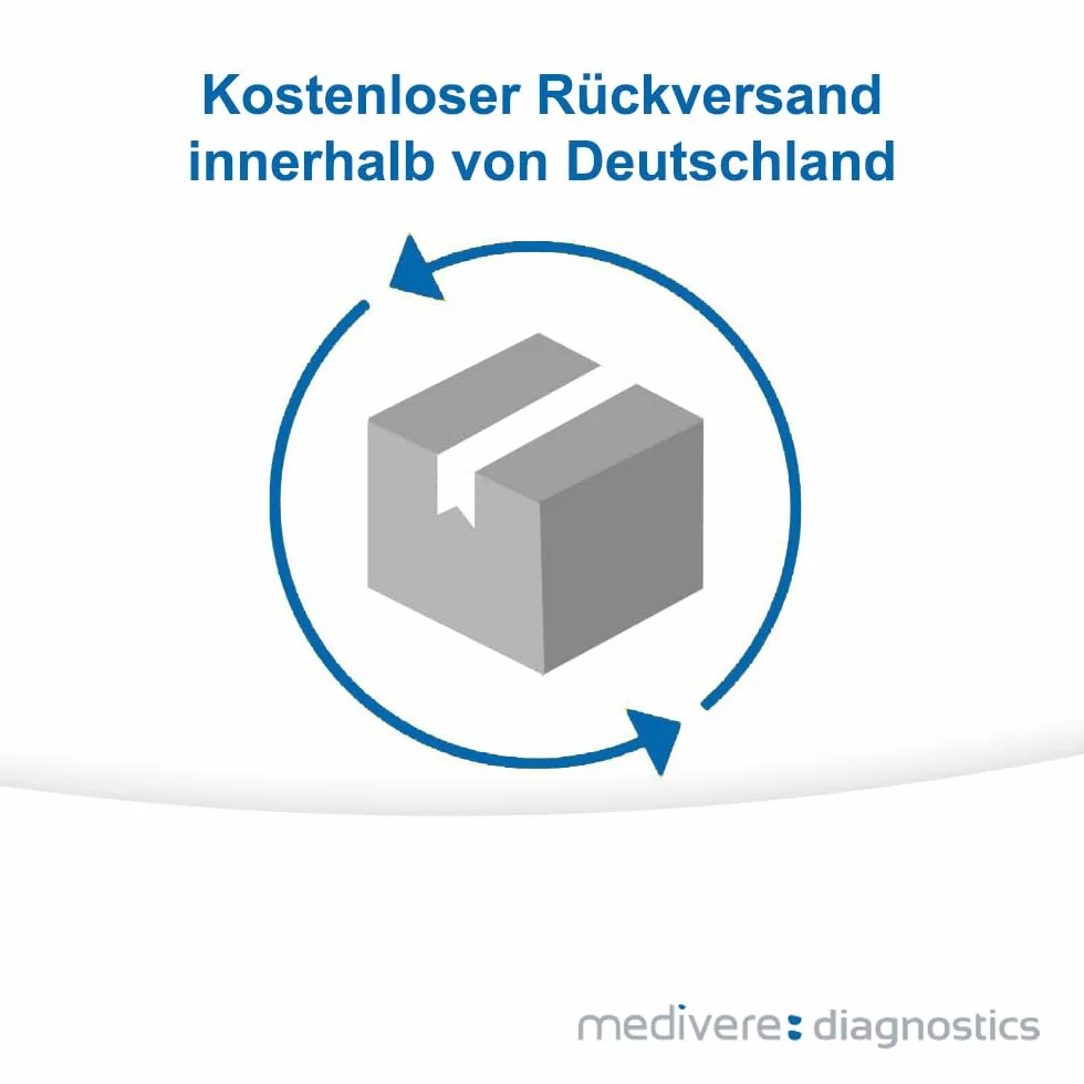 Medivere Speicheltest Testosteron , 1 Stück (1Er Pack)
