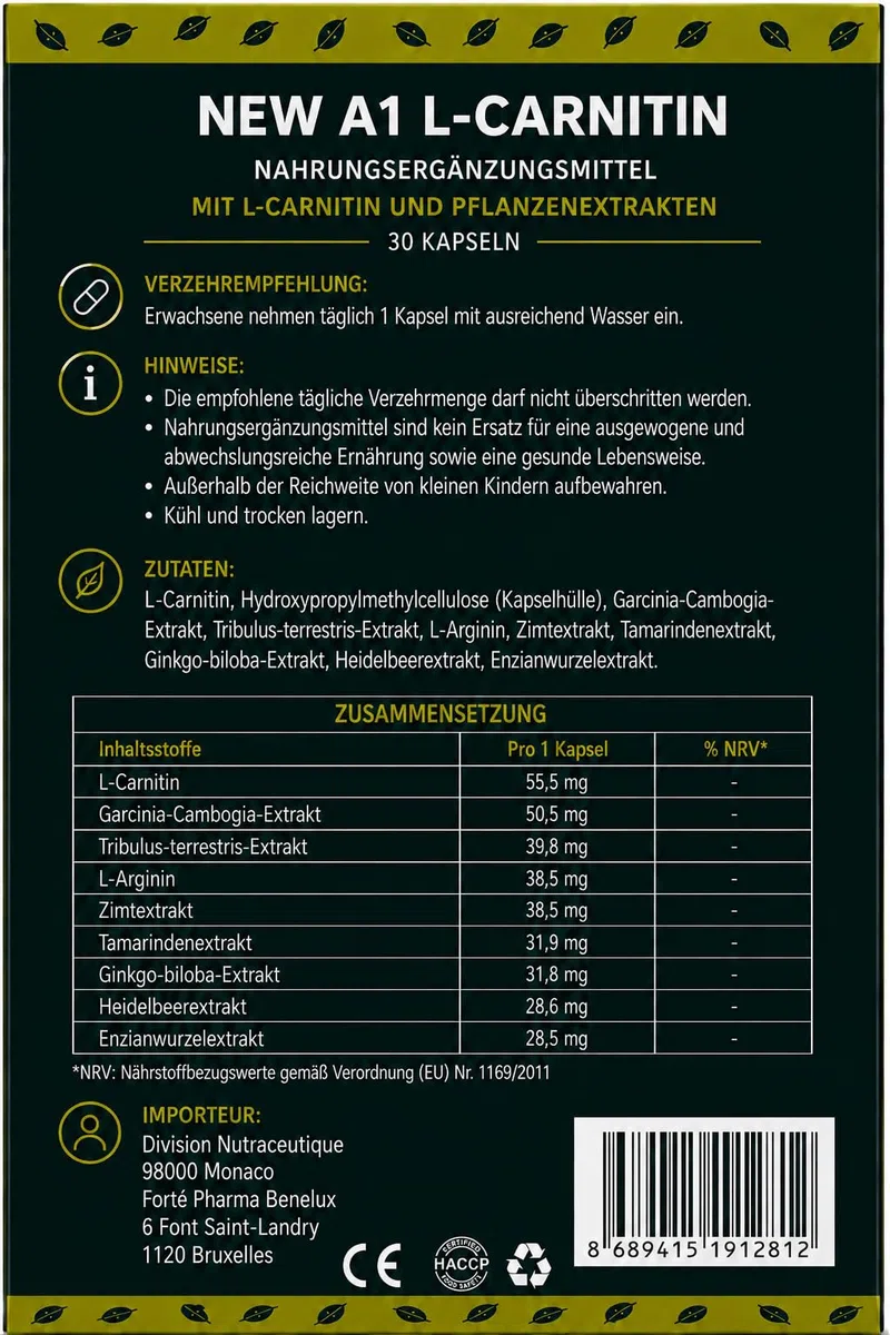 A1 HSSH 30 Stück Premium Qualitat Detoxx | A1