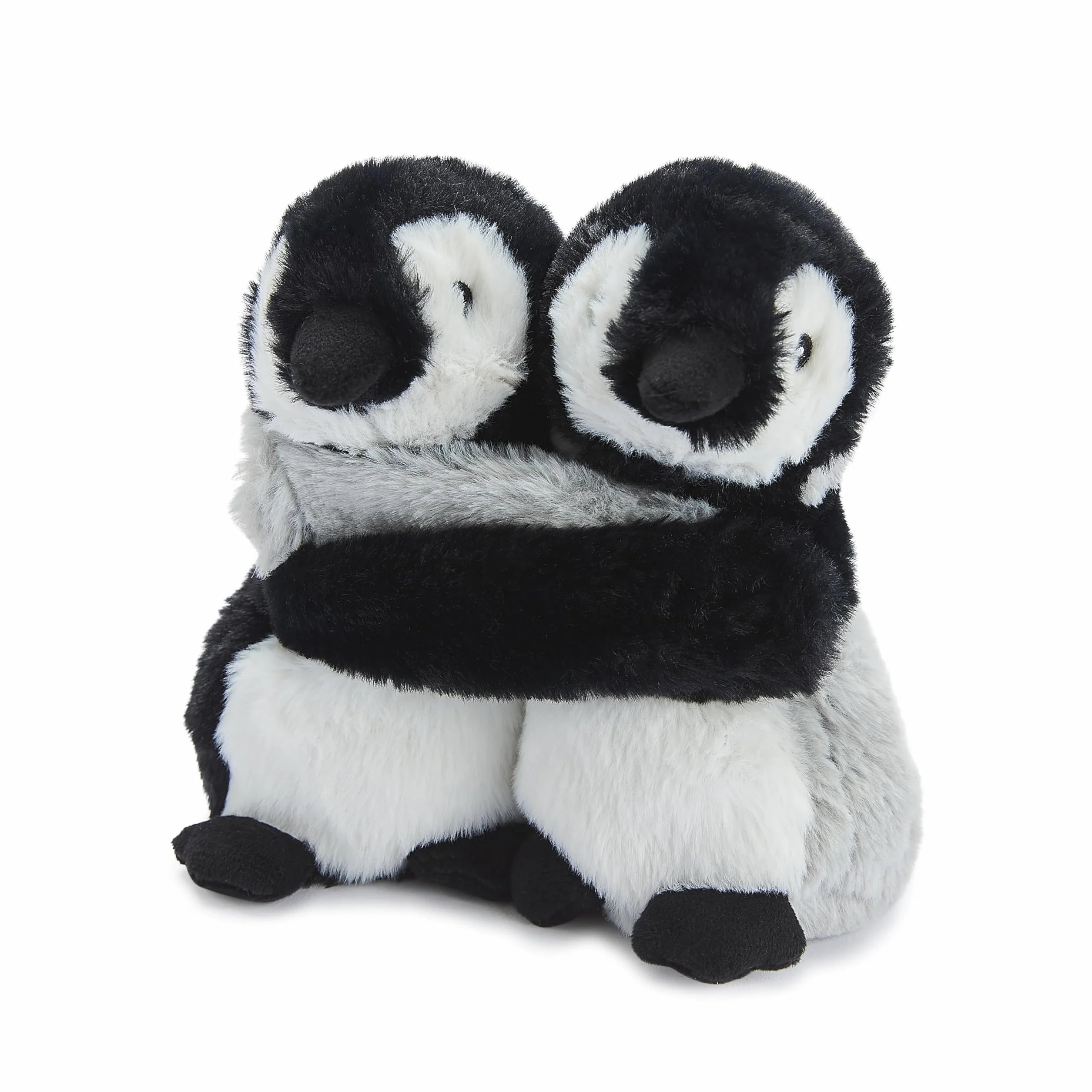 Warmies Warm Hugs Pinguin, mikrowellengeeignete Weizensäckchen mit dem Duft von französischem getrocknetem Lavendel, vollständig erwärmbares Kuscheltier zur Linderung von Angstzuständen und Schmerzen