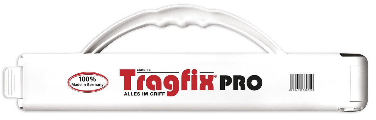 Traghilfe mit mehrstufigem Verschluss, 42 x 12 x 4 cm, Weiß, SPE-1893-0