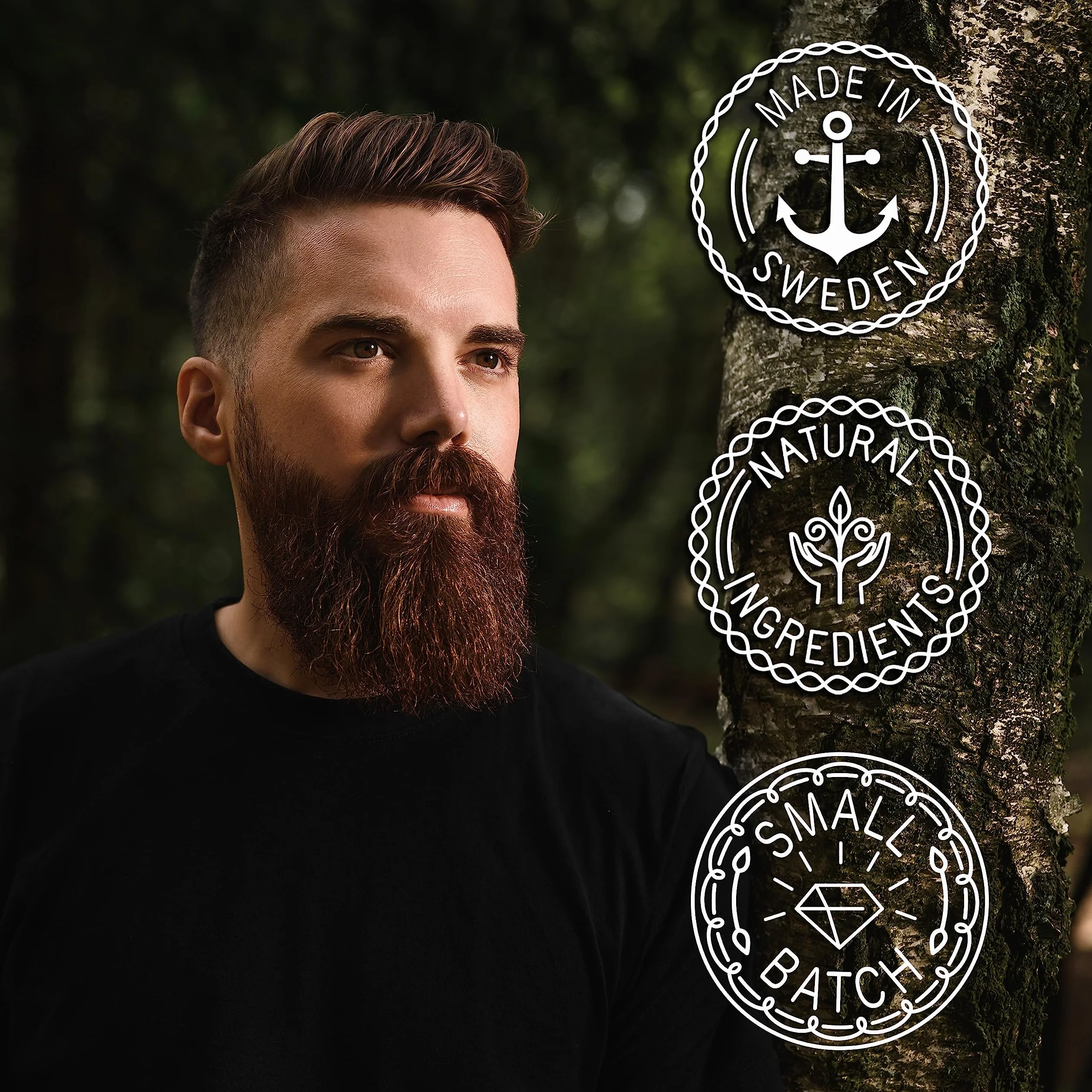 Mr Bear Family Bartbalsam Männer - Citrus - pflegender Bart Balsam - Bartwachs mit Shea Butter, Jojobaöl und Bienenwachs - Bartwichse Schnurrbart & Vollbart Bart Styling - Beard Balm 60ml