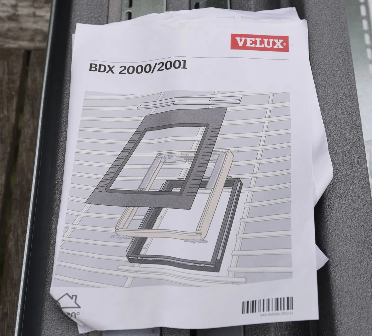 Velux BDX 2000 Isolationshalsband für eDL | EDP | EDW Blinkerkits (inkl. BFX Filz) (Mk08 | M08)