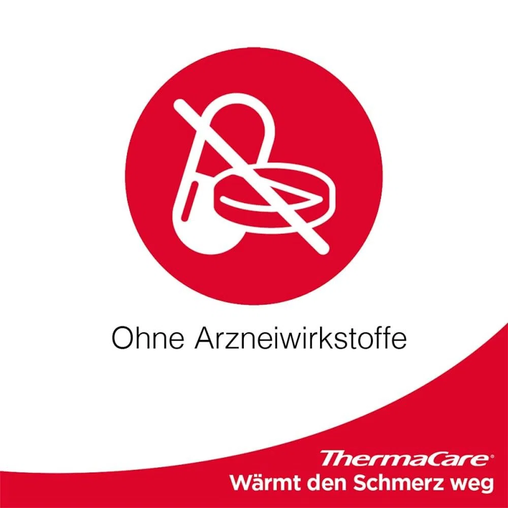 ThermaCare Wärmeauflagen wirksame Schmerzlinderung, 6 St. Pflaster