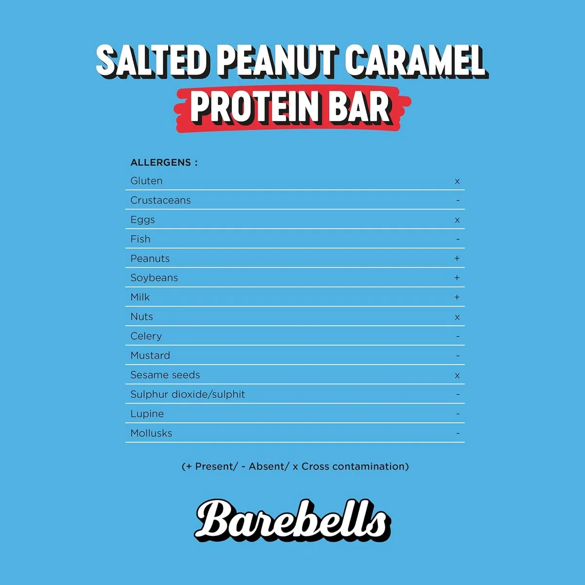 Barebells Soft Protein Riegel – 16g High Protein Bar, Zuckerarm, Eiweißriegel, Ohne Palmöl – Salted Peanut Caramel, 12 x 55gr