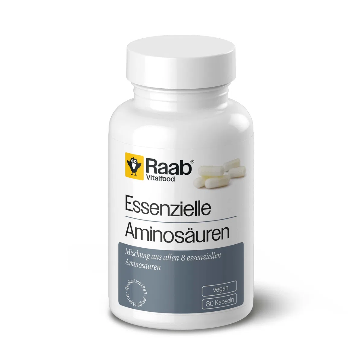 Essenzielle Aminosäuren Kapseln 80 à 600 mg 1 x 48 g