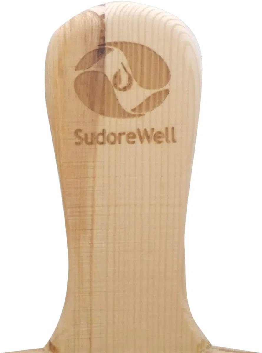 Saunakübel Saunaeimer Set 4l aus hochwertigem Kiefernholz plus Kelle