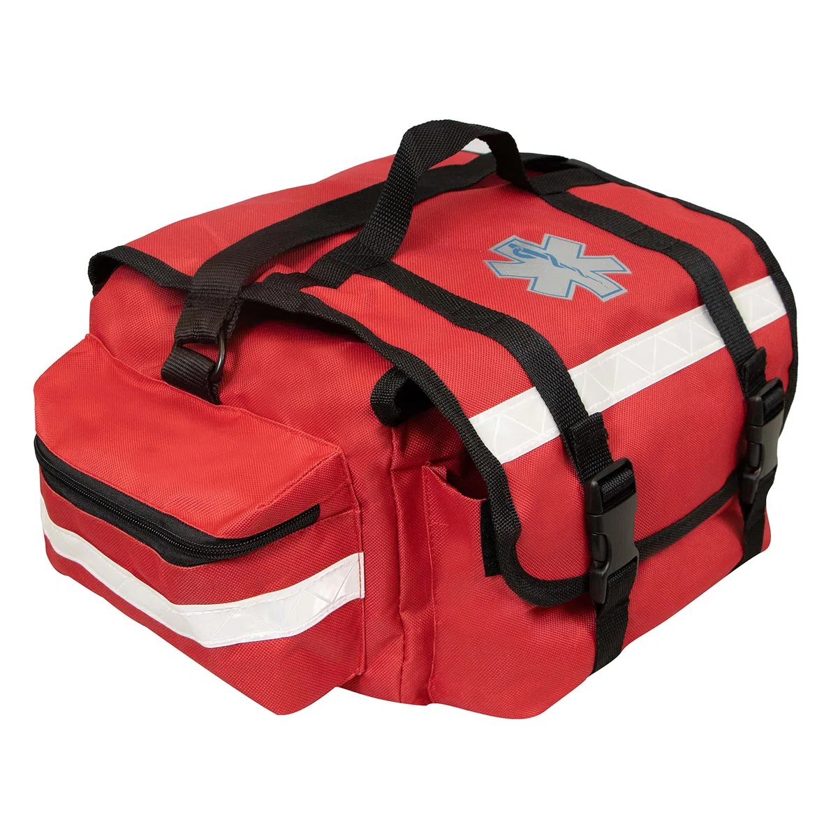 Primacare Ersthelfer-Tasche für Trauma, professionelles Set mit mehreren Fächern, Tasche für medizinisches Notfall-Zubehör, rot, 43,2 x 22,9 x 17,8 cm, KB-RO74-R