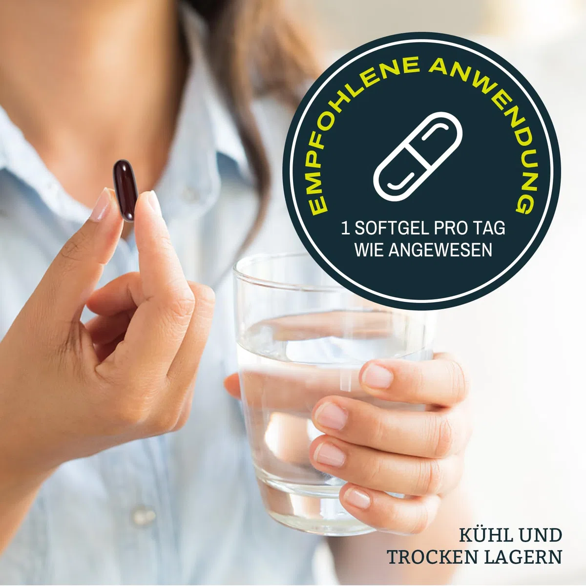 Liposomale Ubiquinol CoQ10 1000 mg – Hochdosiertes veganes Coenzym Q10 mit Phosphatidylcholin für optimale Aufnahme – Premium Nahrungsergänzung – 60 Weichkapseln (60 stück (2er Pack))