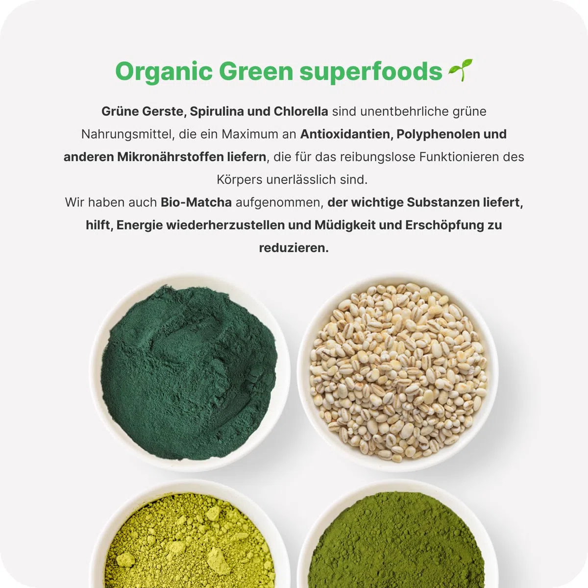 Vilgain Greens Mix (300 g) Lemonade – 13 Aktive Inhaltsstoffe Mit Bio Superfoods, Veganer Super Greens Drink Pulver Mit Chlorella, Spirulina & Matcha, Natürliche Elektrolyte & Energie Ohne Zucker