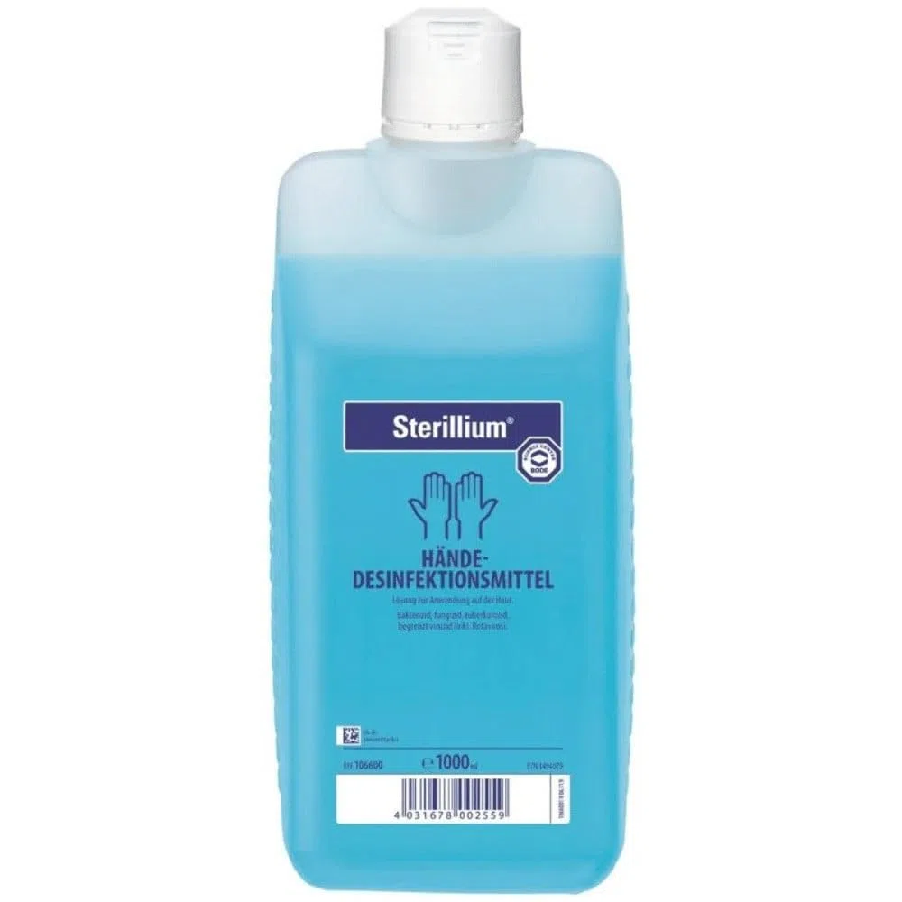 5x 1000ml Flasche Sterillium Hygiene Händedesinfektion Desinfektionsmittel
