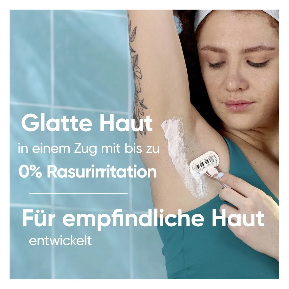 Gillette Venus Pro Smooth Sensitive Rasierklingen Damen, 10 Original Ersatzklingen für Damenrasierer, Nassrasierer für Empfindliche Haut