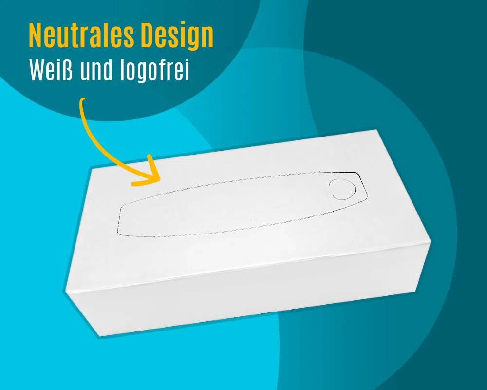 Kosmetiktücher (3.000 Stück), 2-lagige Taschentücher in weißer Box, weiche Papiertaschentücher, 30 Boxen x 100 Tücher