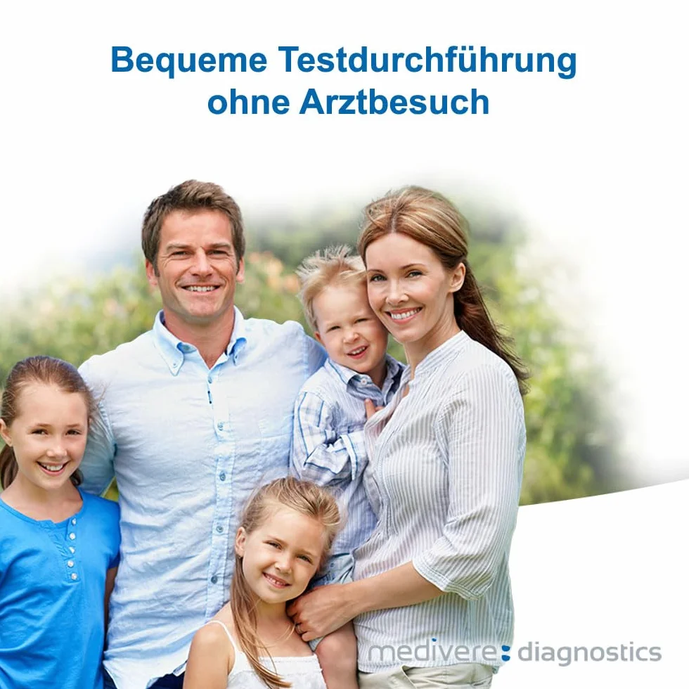 Medivere Speicheltest Testosteron , 1 Stück (1Er Pack)