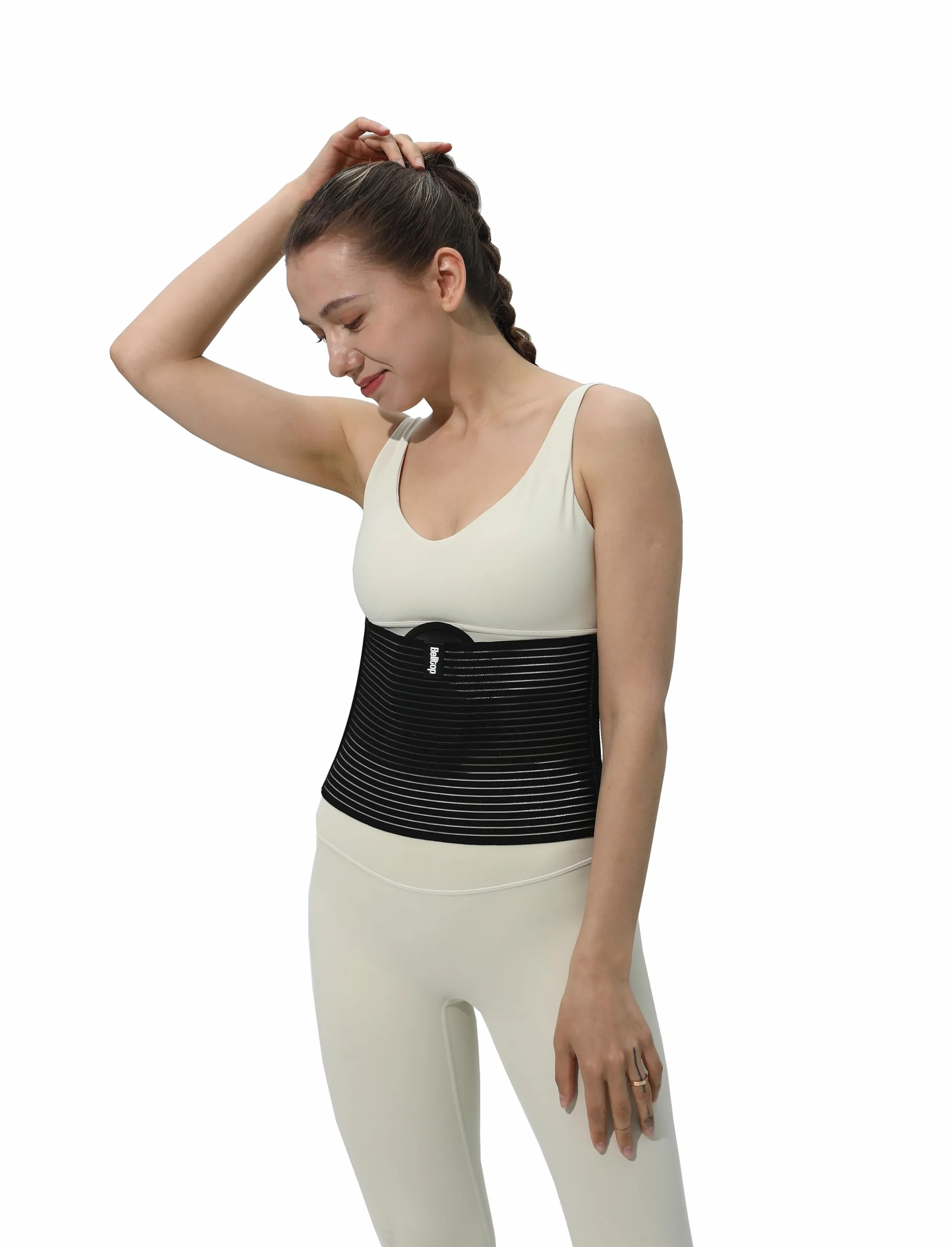 NabelbruchBandage. Nabelhernie Gürtel Herren/Damen - Bauchgurtel für Hernie: Nabel, Epigastric, ventral. Leistenbruch Gürtel. (XXL)