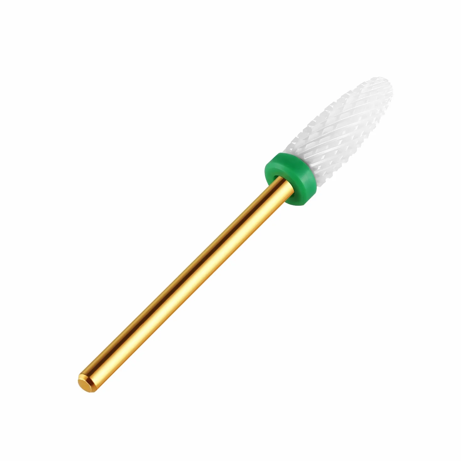 Premium Keramik Bit Birnenform Abfräsen Altmodellage Maniküre/Pediküre Professioneller Schleifkörper Für Nagelfräser