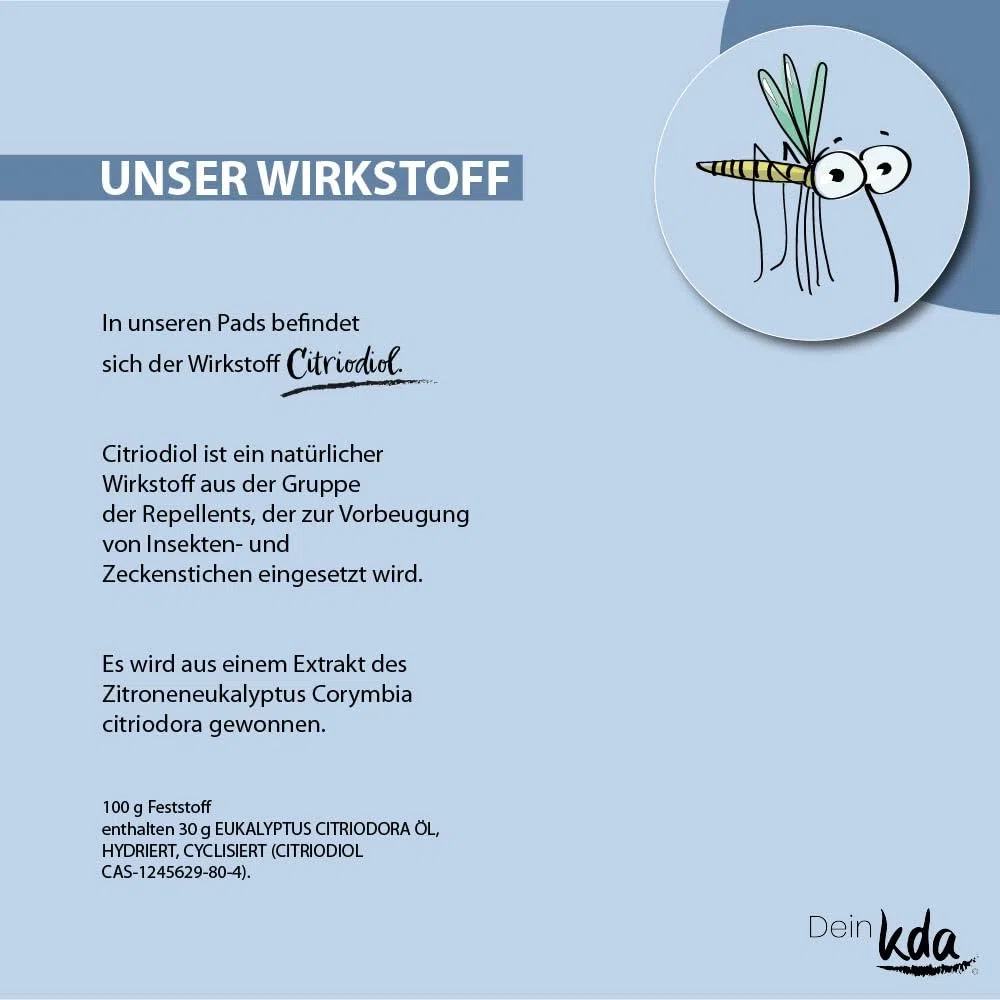 kda Mückenschutzarmbänder Uni DUO - 2 Armbänder 4 Nachfüller + GRATIS MÜCKENSCHUTZSTICKER - Sicherer Mückenschutz Moskito Insektenschutz - Outdoor Wandern Camping Sport Sommer Must Have - Taube/Salbei