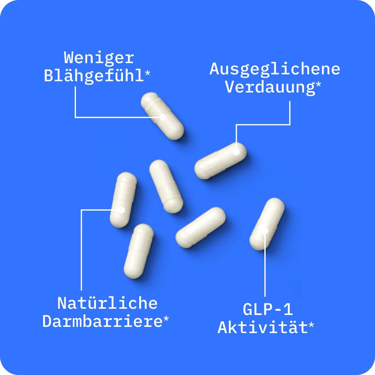 BodyBio Butyrate - Postbiotikum für Darmgesundheit, Verdauung & Blähbauch - Natrium- & Buttersäure-Komplex für ein Gesundes Darmmikrobiom 60 Kapsel