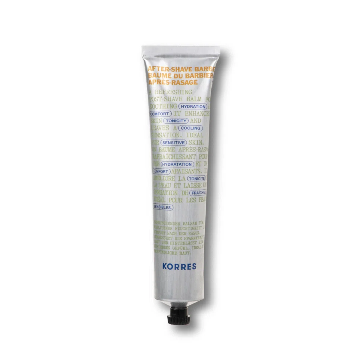 KORRES ATHENIAN GROOMING Beruhigender Aftershave-Balsam für Männer, erfrischende Pflege für die Haut nach der Rasur, wirkt feuchtigkeitsspendend, beruhigend & kühlend, 125 ml