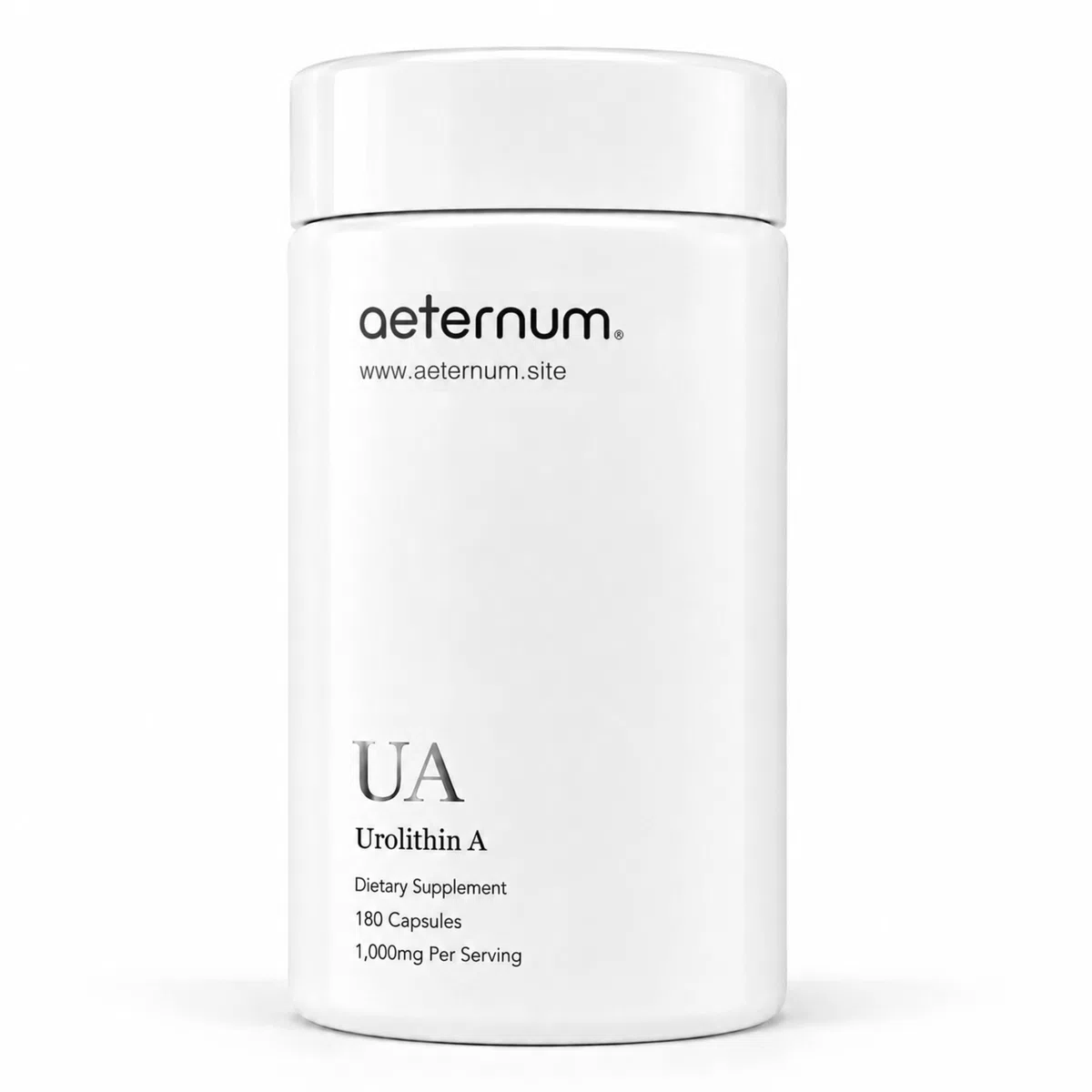 Aeternum Urolithin A - 180 Capsules - 1,000mg Serving Size
