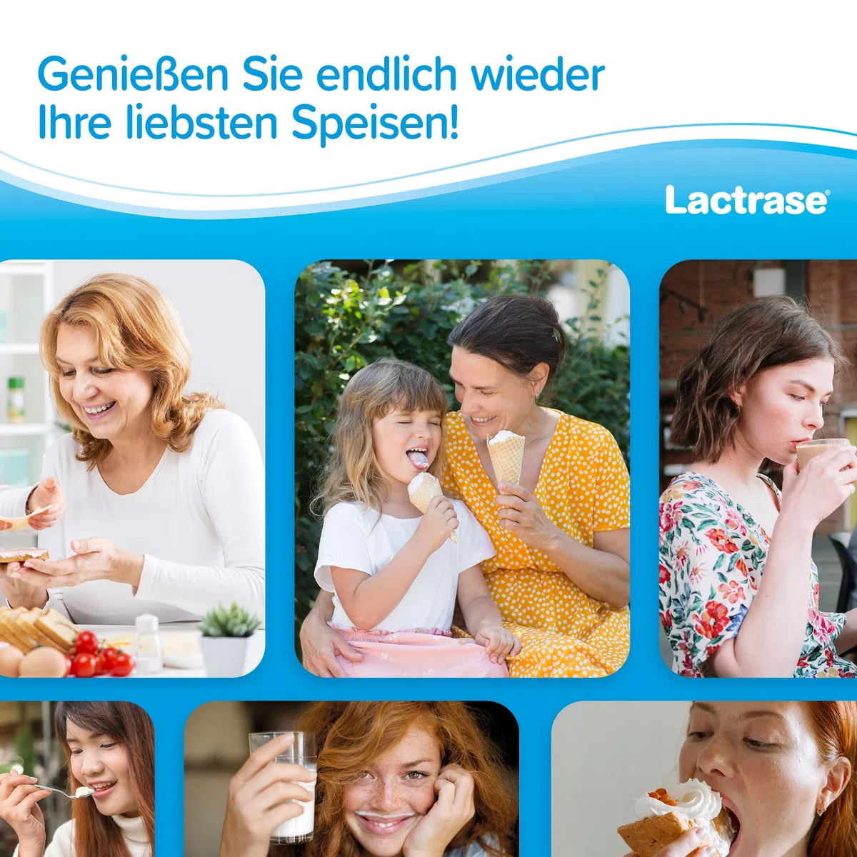 pro natura Lactrase 6000 – 2x120 Lactase Tabletten bei Lactose-Intoleranz, für den unbeschwerten Genuss von Milch und Milchprodukten