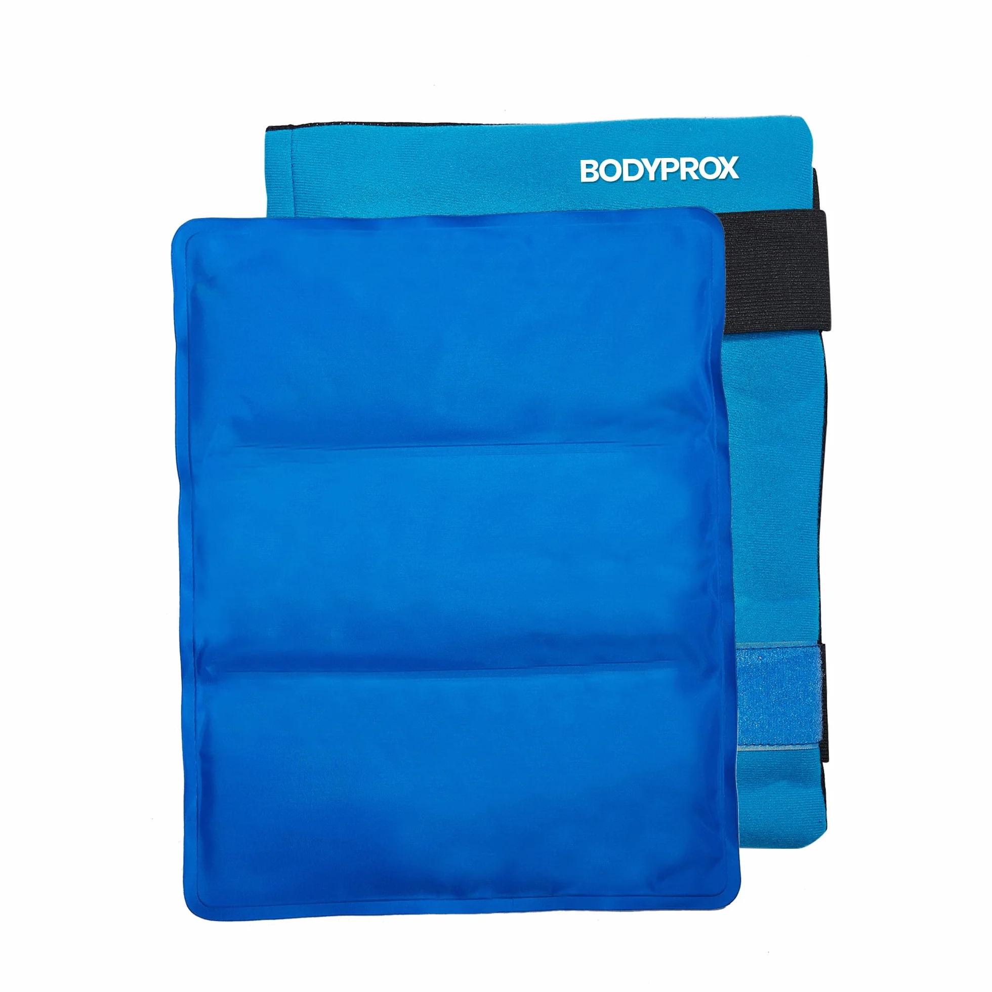 Bodyprox Flexibler großer Gel-Eisbeutel für Schultern, Arme, Rücken und Oberschenkel, Wärme- und Kältetherapiewickel