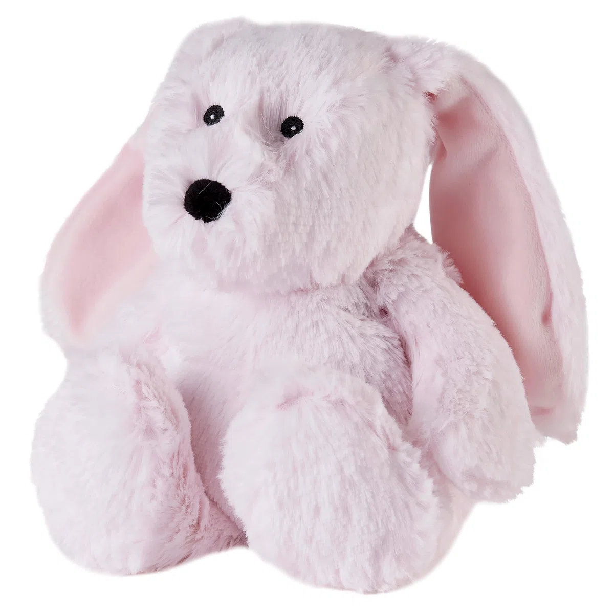 Warmies Plüsch Pinker Hase Mikrowellen-Wärmekissen, mit französischem Lavendelduft, beschwertes Plüschtier, heißes oder kaltes Spielzeug-Wärmekissen zur Entspannung und warmen Linderung