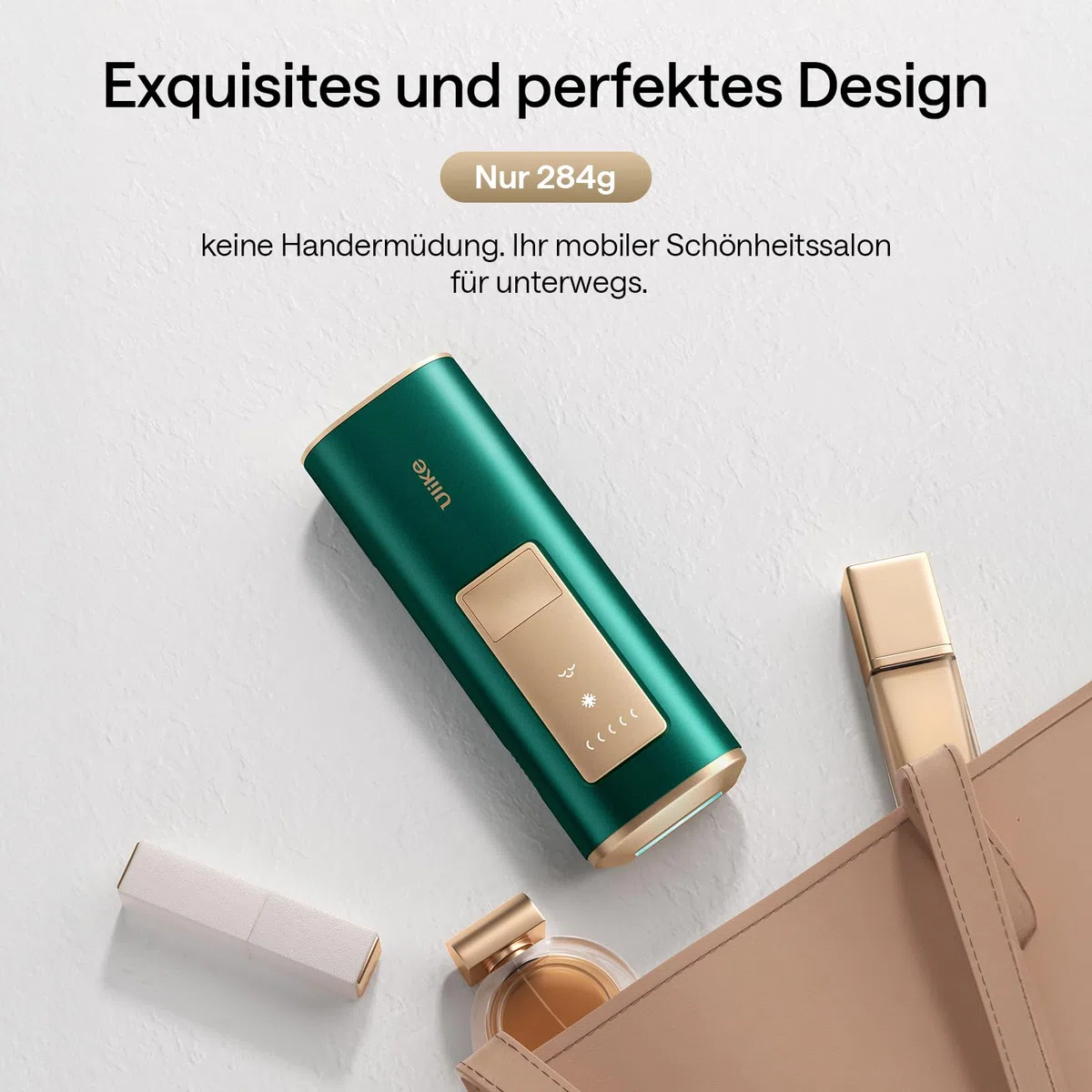 Ulike Air 2 IPL Gerät Haarentfernung mit Eiskühltechnik, schmerzfrei, Laser Alternative für Körper und Gesicht