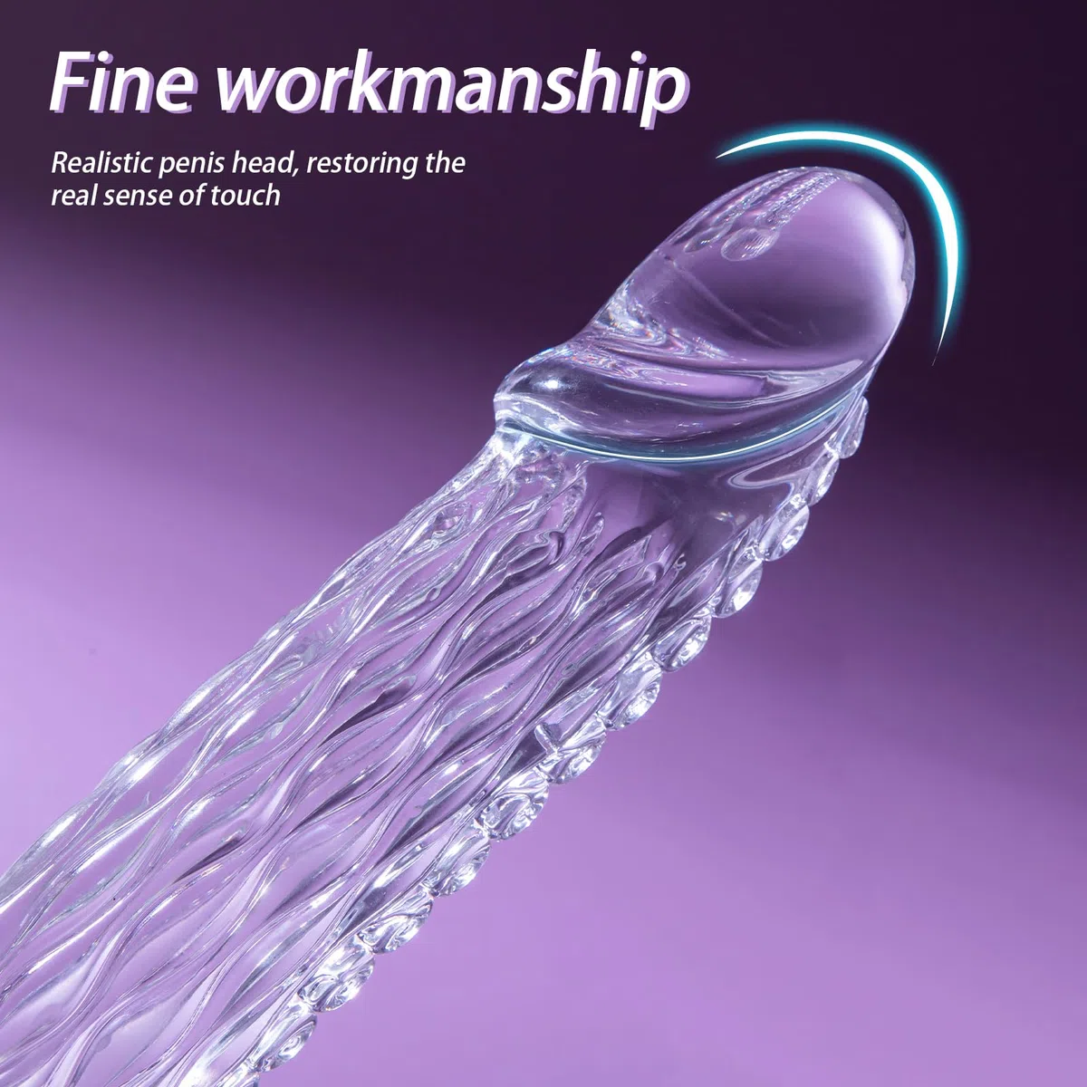 Anal Dildo Transparent Dildos,Neu Dildo 301mm mit Dildo Saugnapf,Analplug SM Sex Spielzeug Beide,Riesen Dildo xxl Diloschwanz für Frauen,Analdilos Herren Analkette Anal Toy (XL)