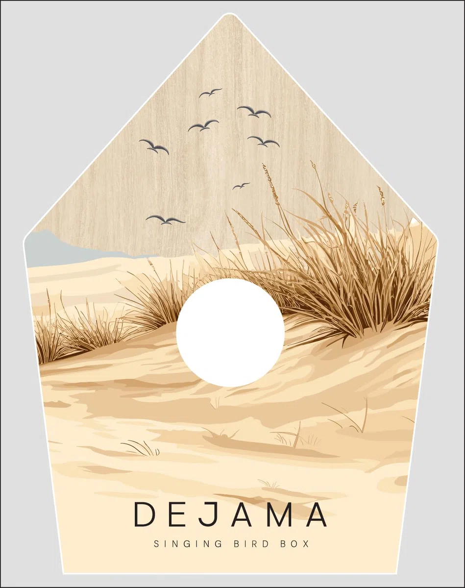 Nordsee Dejama Bewegungsmelder Singing Box Motion Sensor Vogelgeräusche