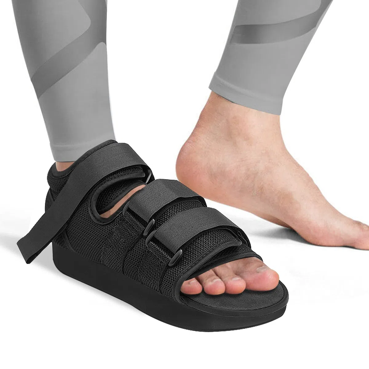 Postoperative Schuhe für gebrochenen Fuß Medizinische Walking Schuh Cast Foot Brace für Fußchirurgie Heilung Schuh für Post Chirurgie Fraktur oder Geschwür für Männer und Frauen (XL)