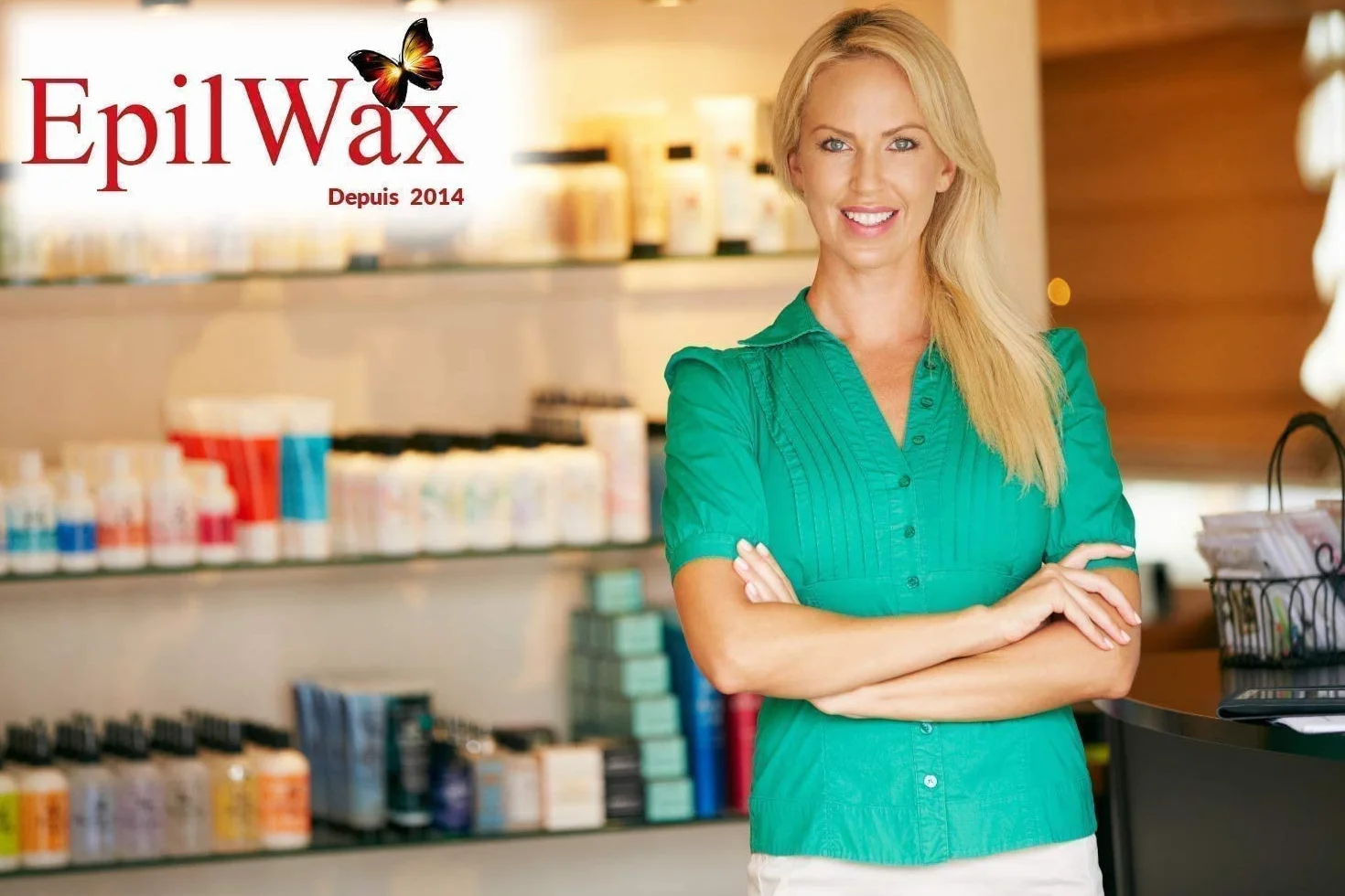 EpilWax - Nachfüllpackung mit: 12 Roll-on-Patronen mit Honig, 1 Packung mit 100 Vliesstreifen zur Haarentfernung und 1 Flasche mit 250 ml neutralem Öl nach der Haarentfernung (rosa)